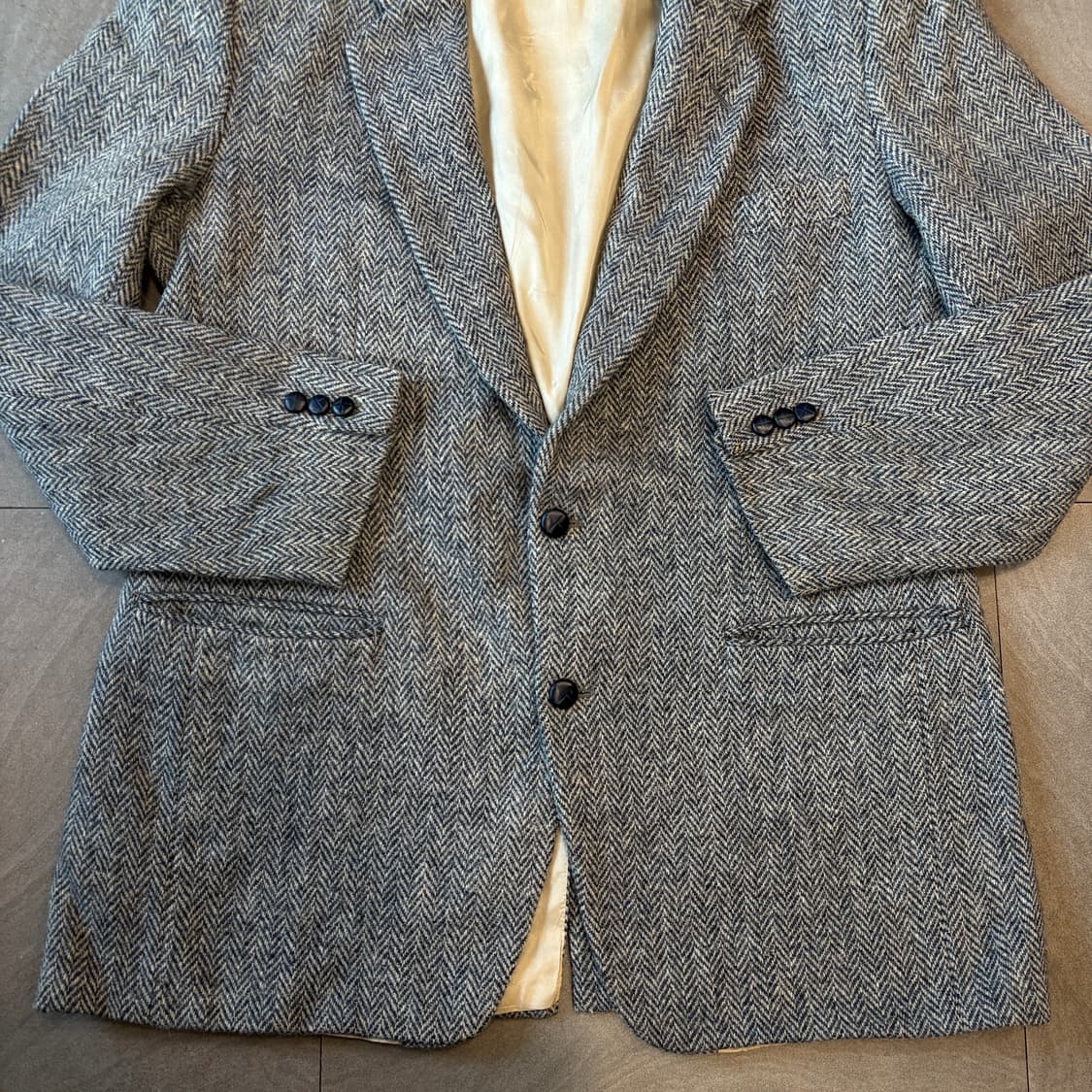 빈티지 해리스트위드 울 자켓 상품이미지4