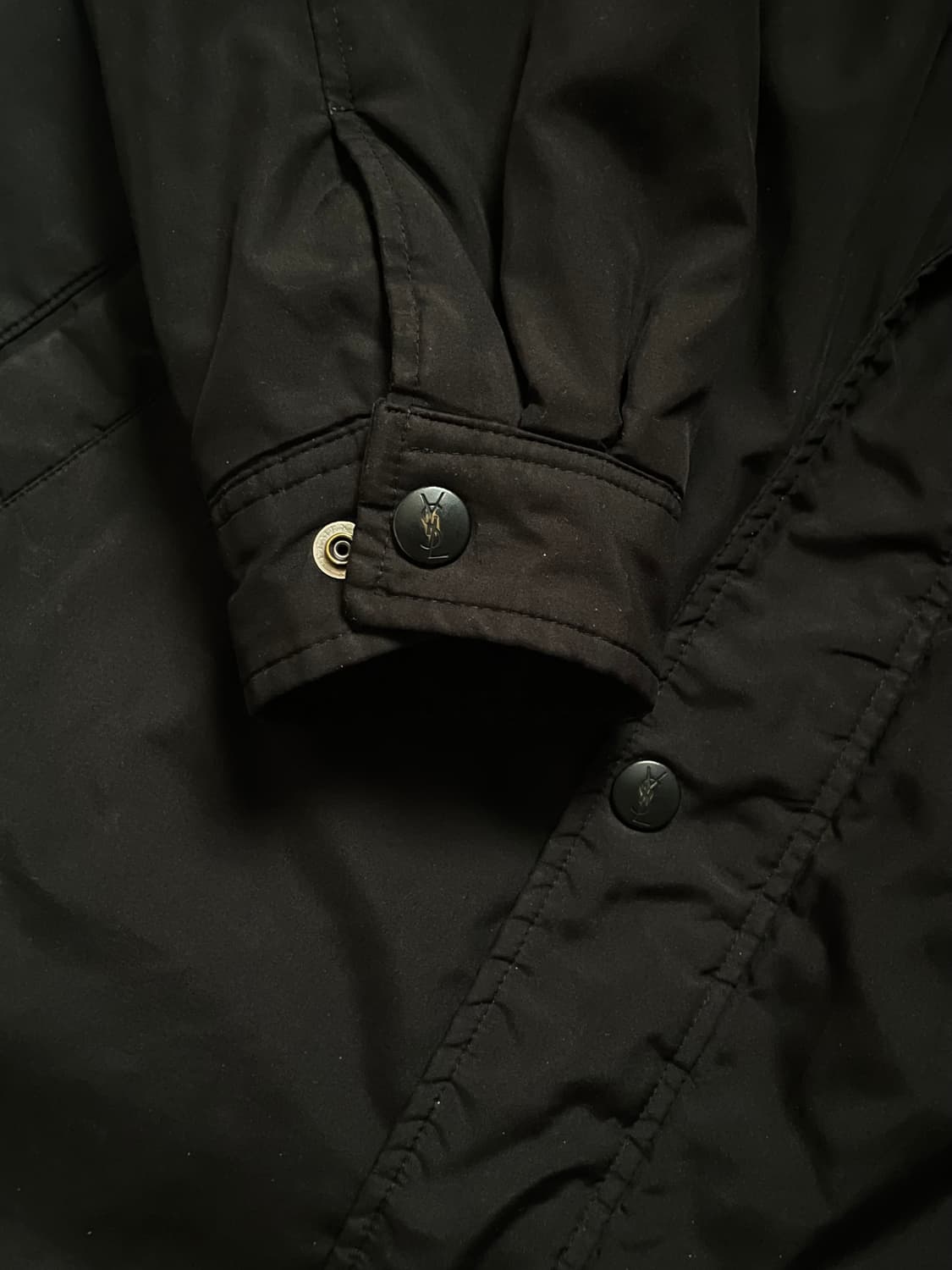 (택포) 입생로랑 블루종 봄버 자켓 상품이미지5