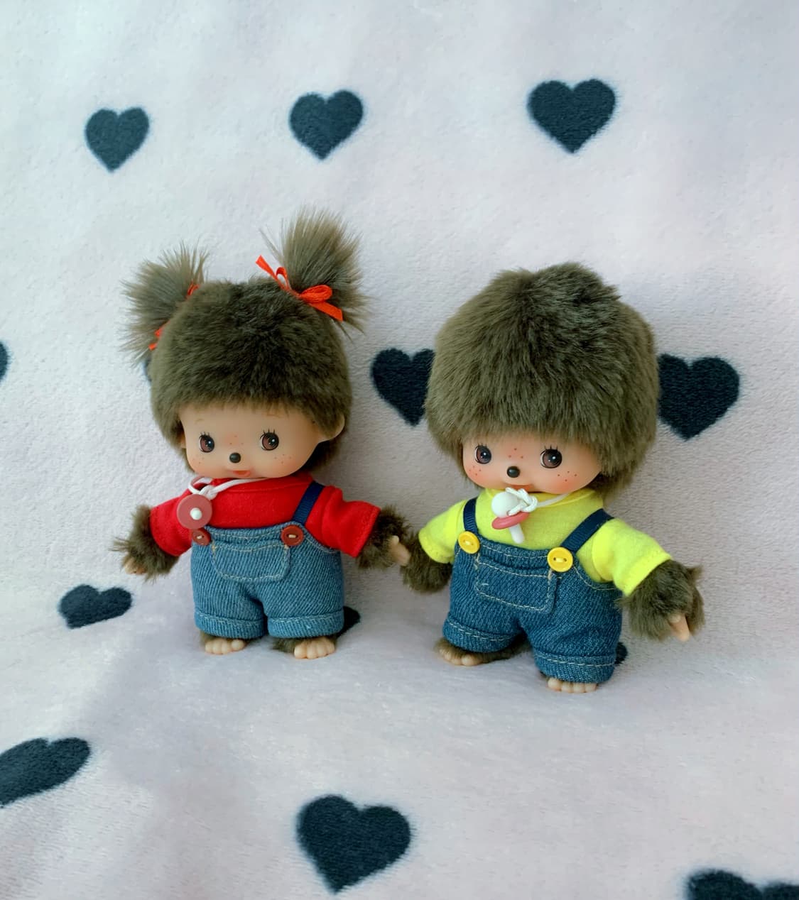 몬치치 베비치치 데님 커플세트 인형 상품이미지4