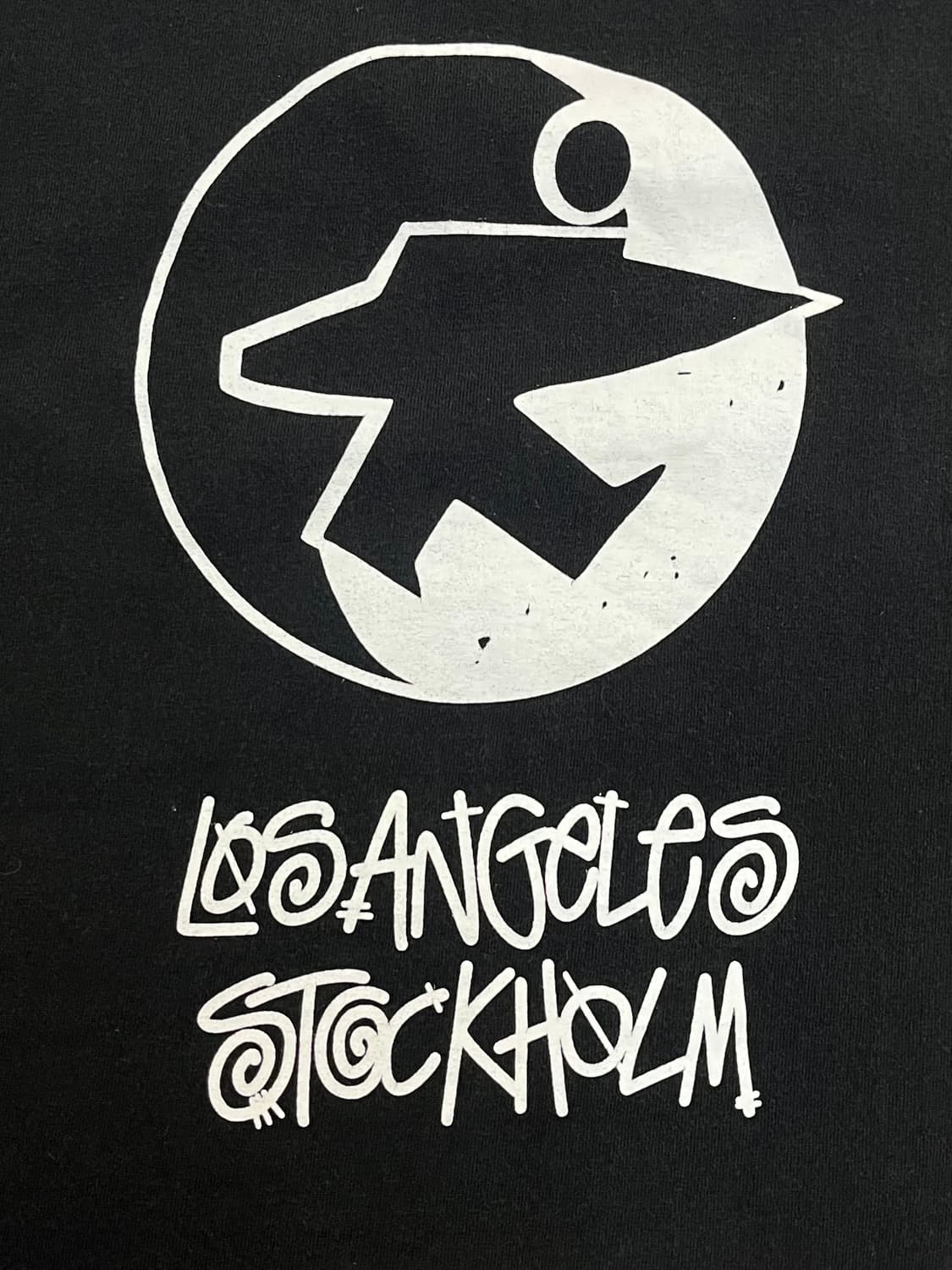 스투시X아워레가시 서프맨 반팔티 블랙 #csz3324 상품이미지9