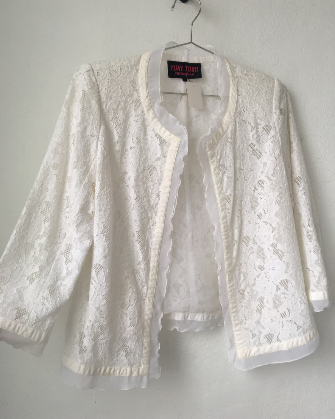 Lace open cardigan 상품이미지5