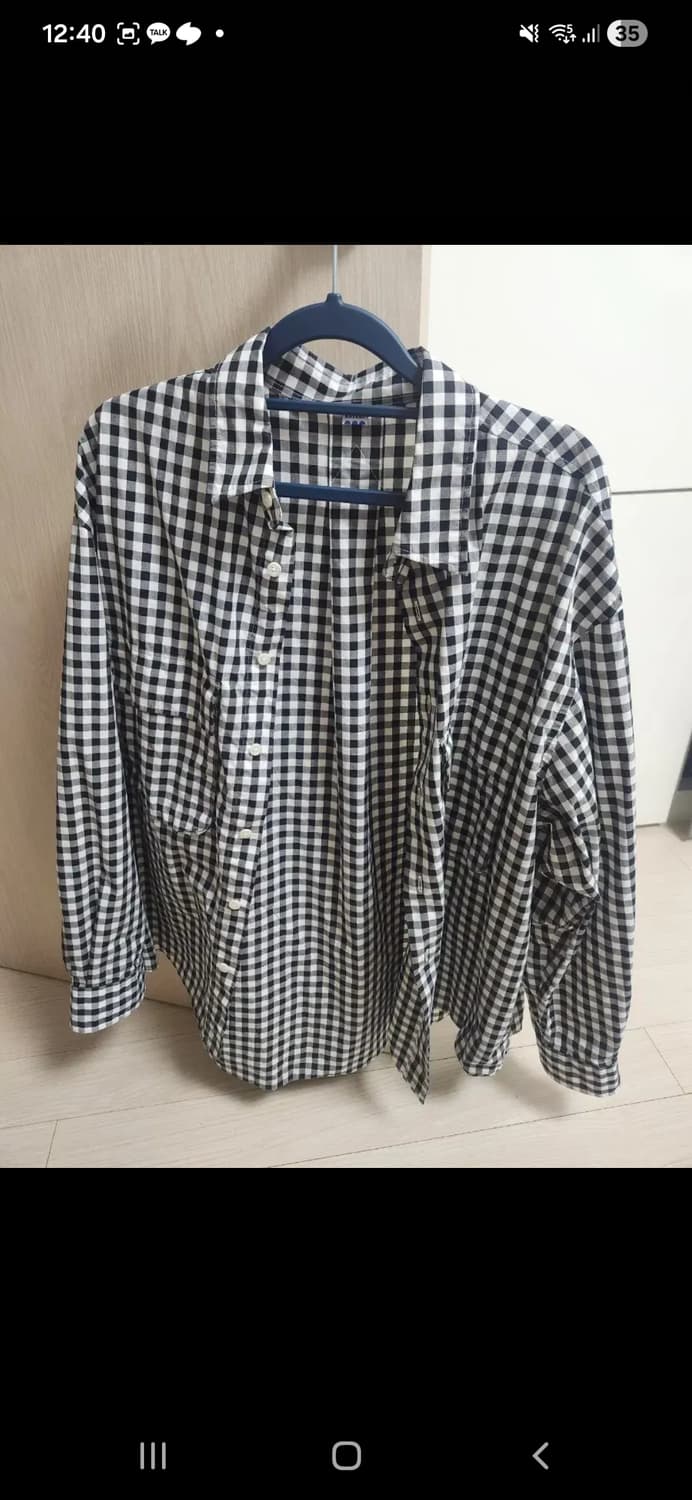 소프터 체크셔츠 m사이즈 상품이미지1