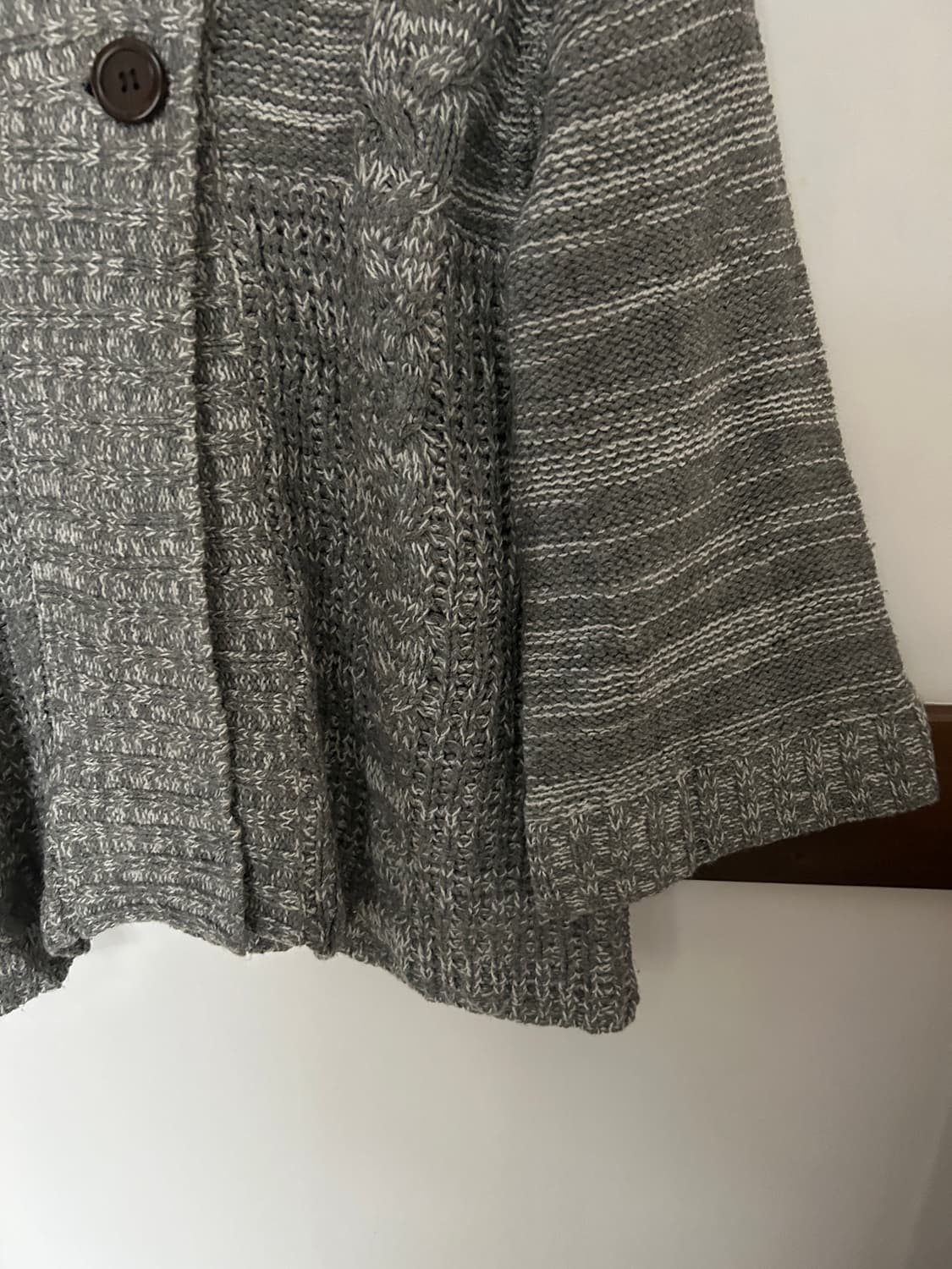 투버튼 후드가디건 상품이미지5