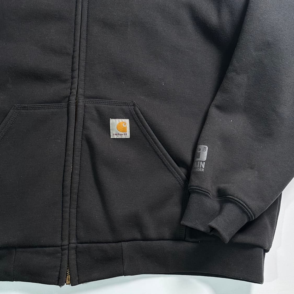 칼하트 블랙 써멀 후드집업   상품이미지3