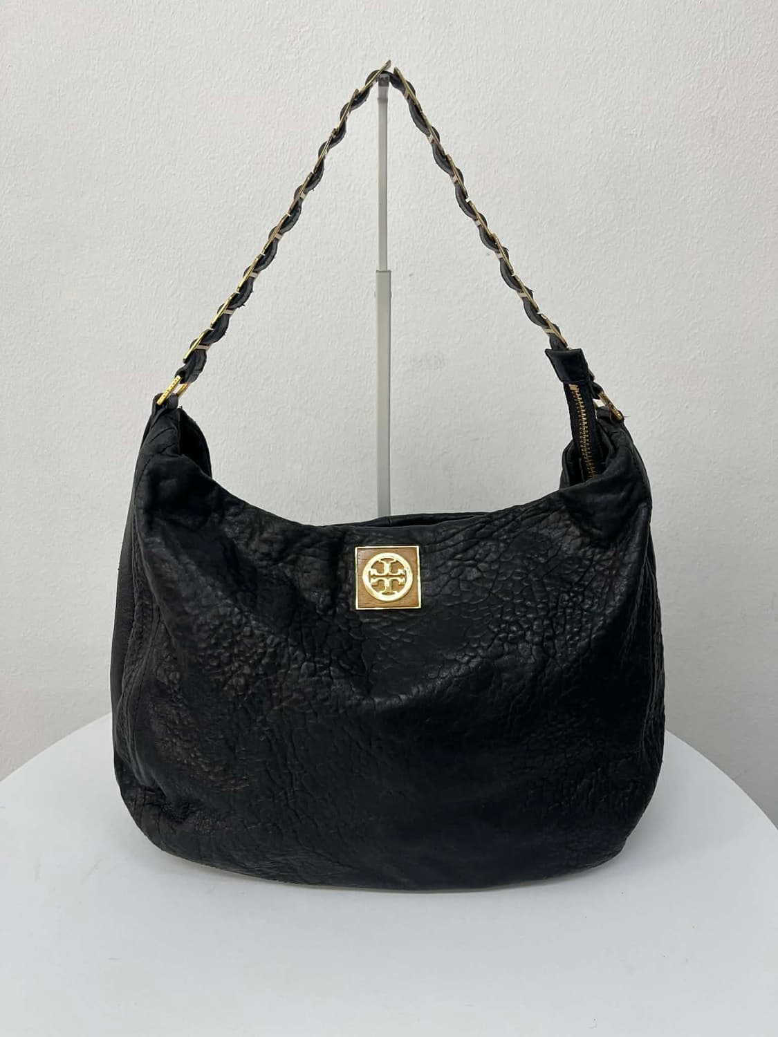 토리버치 가죽 엠보싱 체인 숄더 호보백 토트백 상품이미지1