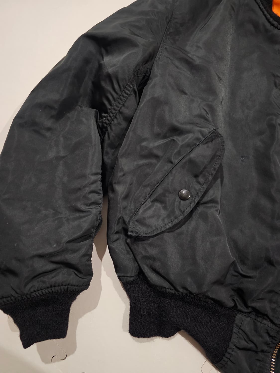 90s 알파인더스트리 ma-1 usa/M 상품이미지2