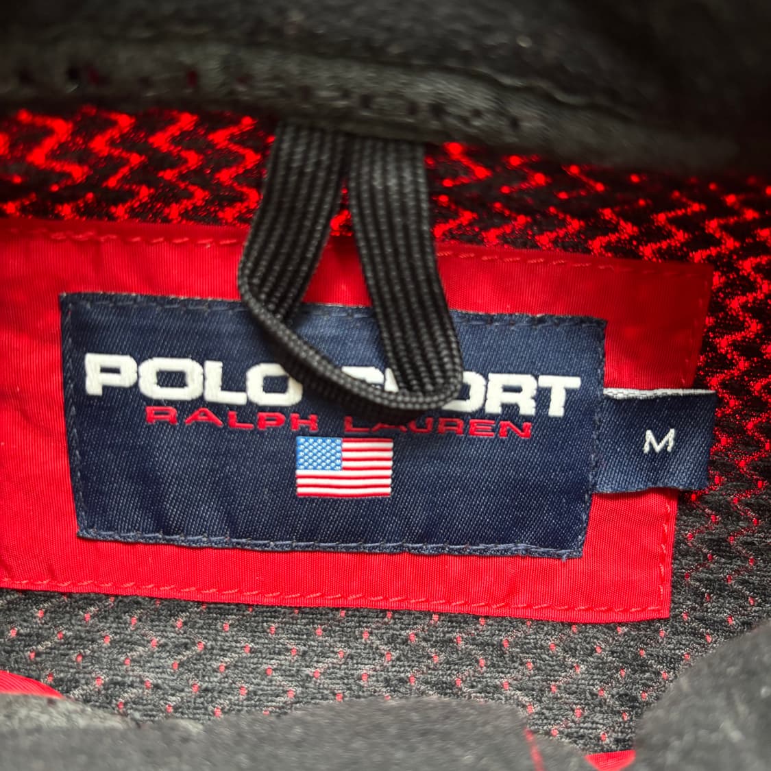 폴로 스포츠 레드 바람막이 M 상품이미지7