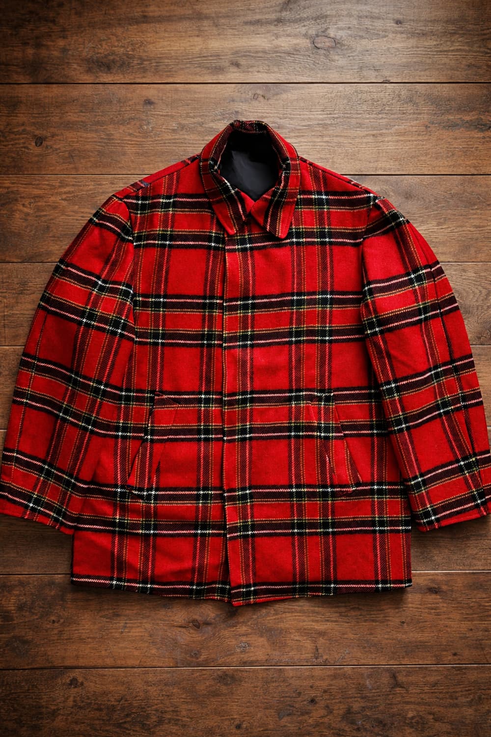 60~70's 펜들턴 리버시블 울 체크 자켓 100~105 상품이미지1