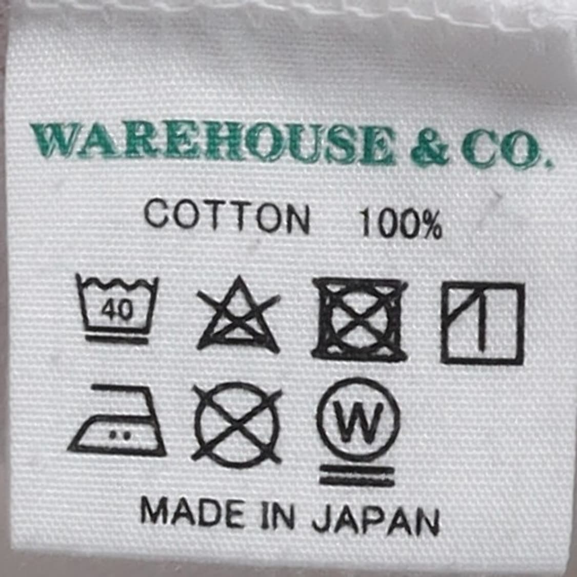 웨어하우스 Warehouse Printed T-shirt  상품이미지5