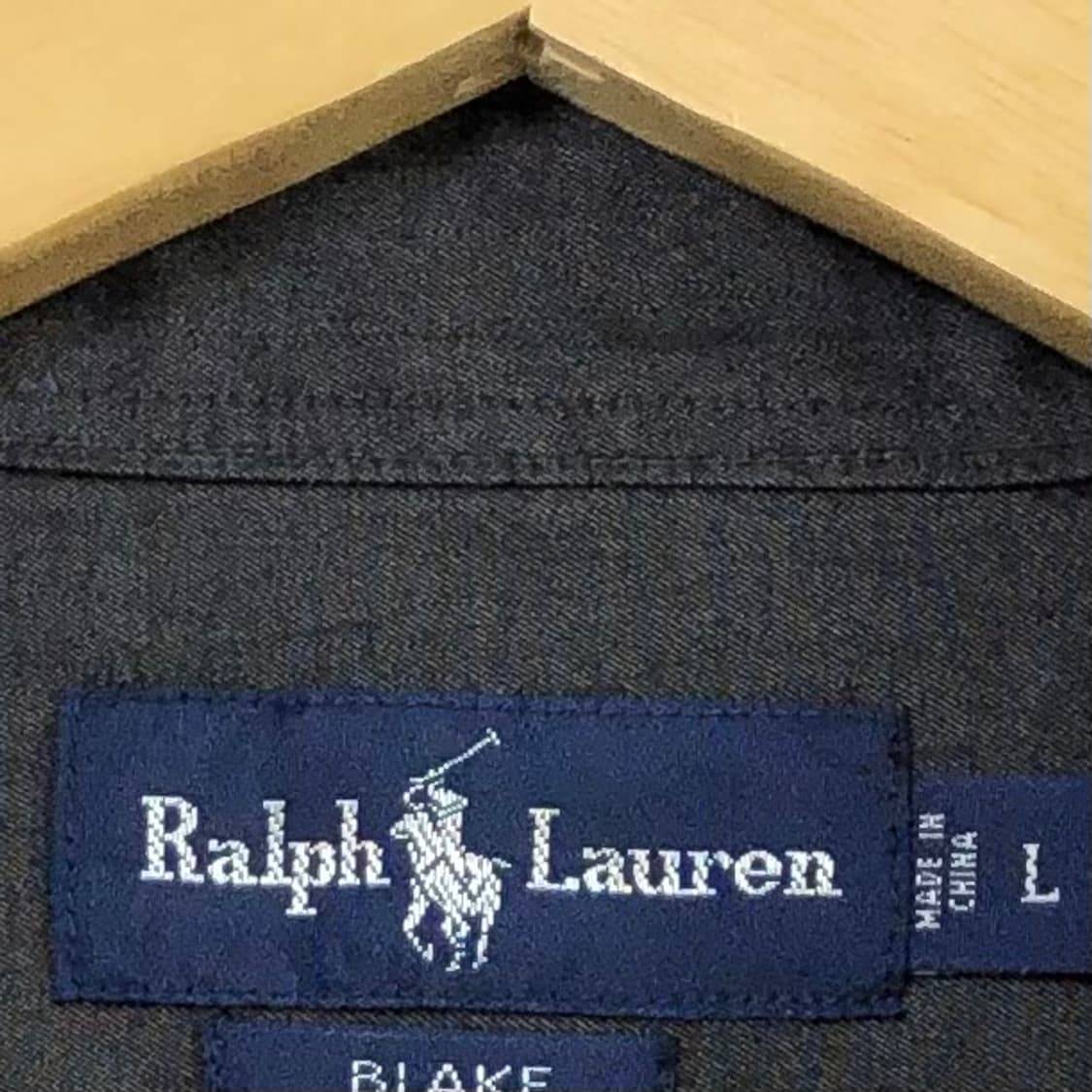 XL 폴로 데님 셔츠 상품이미지3