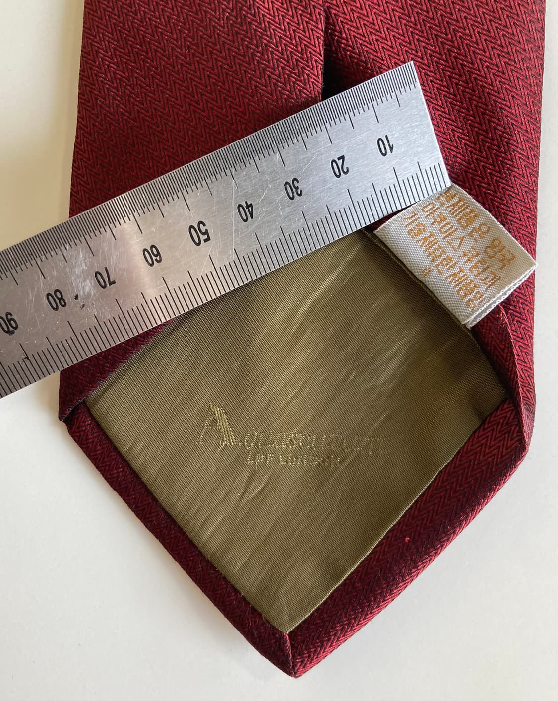 아쿠아스큐텀 넥타이 상품이미지3