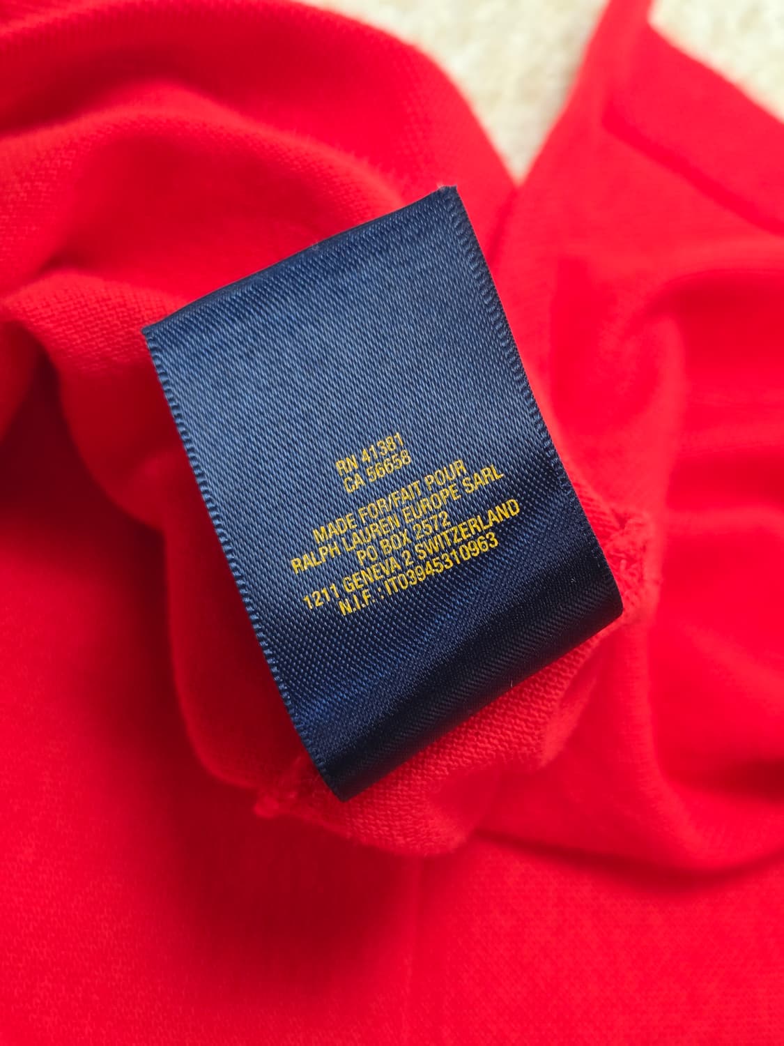 [폴로 랄프로렌] 코튼 메쉬 반팔 카라티 | S00031 상품이미지5