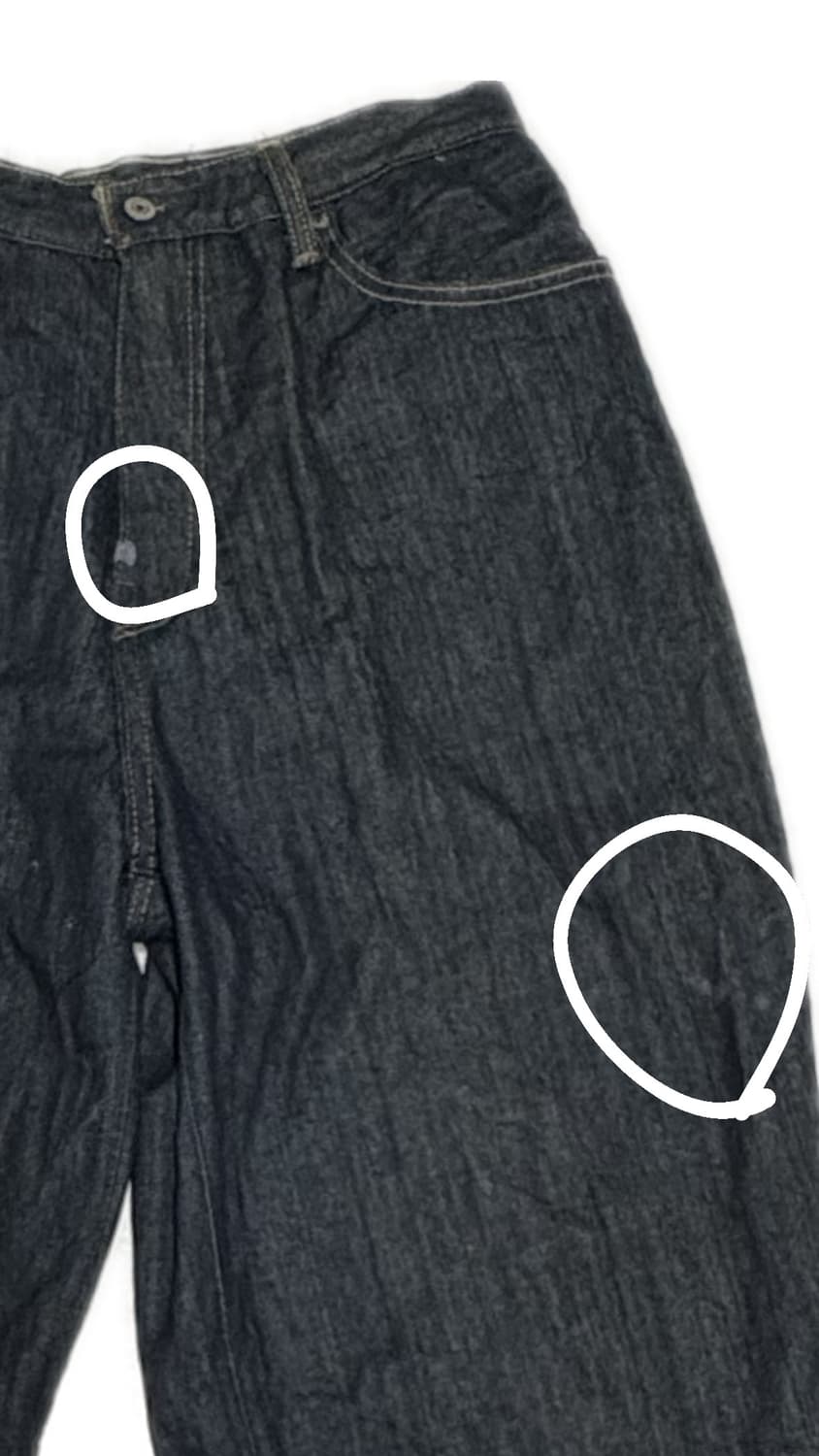 리바이스 559 와이드 생지 데님 팬츠 상품이미지3