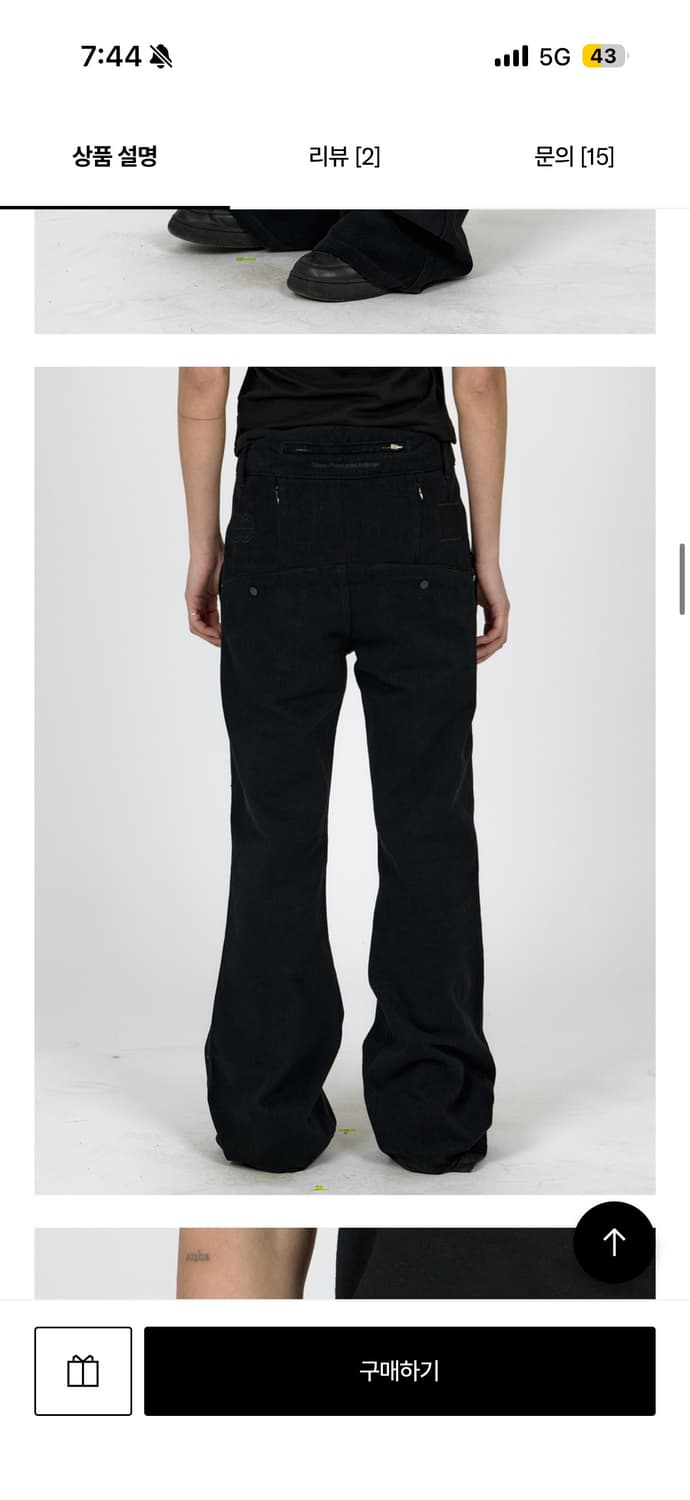 MPa UTILITY PANTS WOMEN (BLACK) 상품이미지4