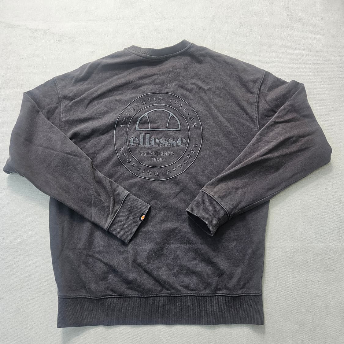 105 엘레쎄 스몰로고 맨투맨 0303Y 상품이미지2