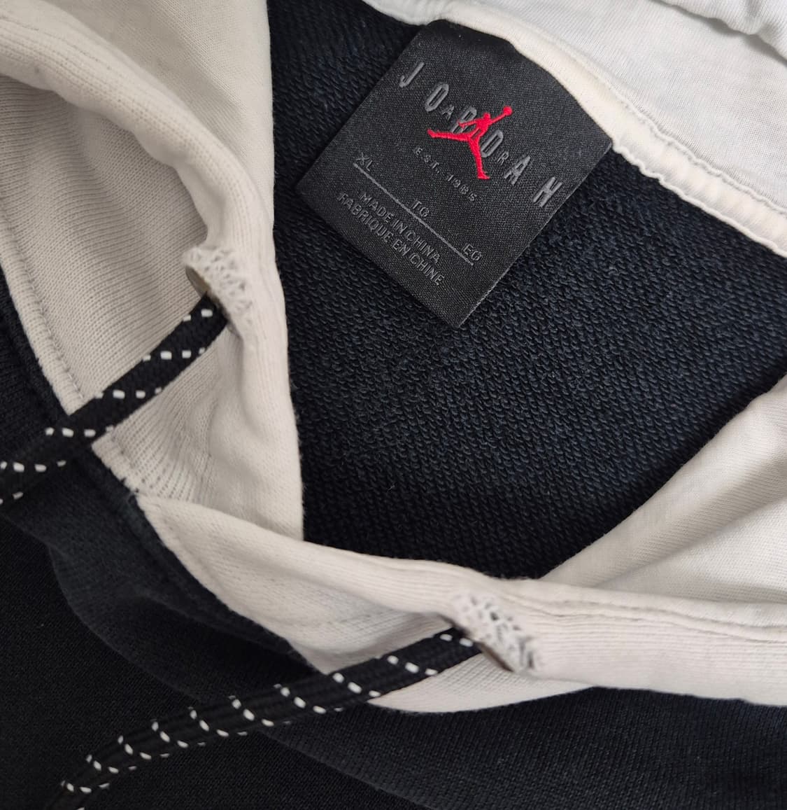 조던 배색 후드티 상품이미지3