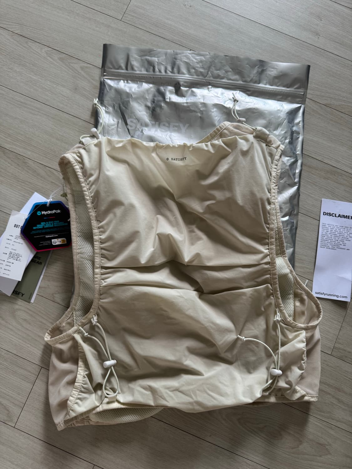 새티스파이 저스티스 코듀라 하이드레니션 베스트 L-XL 상품이미지9