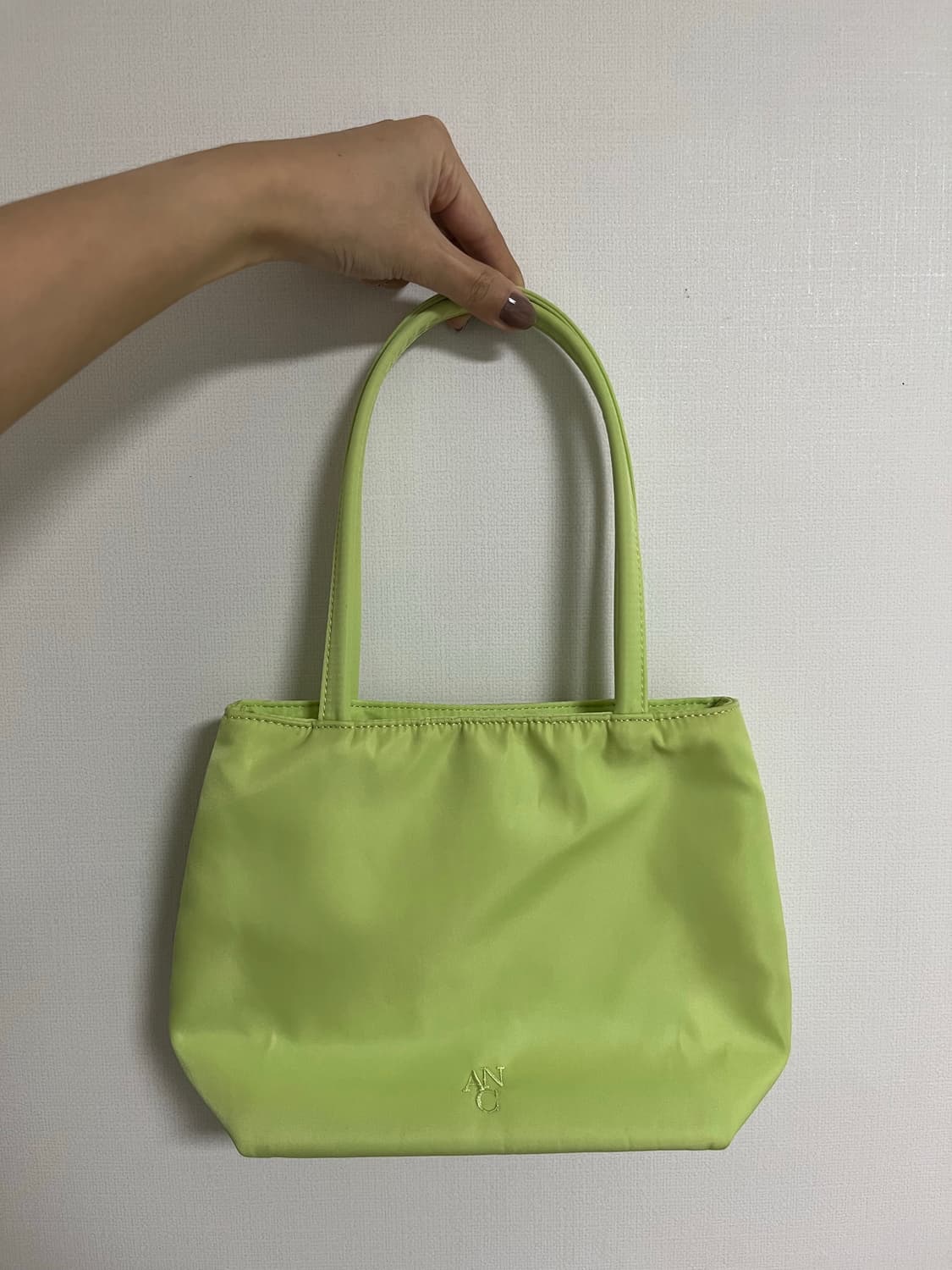 언에디트 tiny bag 아보카도 컬러 상품이미지2