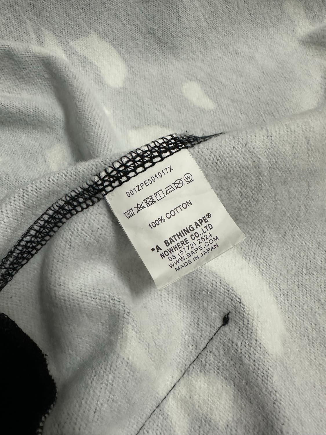 베이프 샤크 후드집업 카모 L 상품이미지8