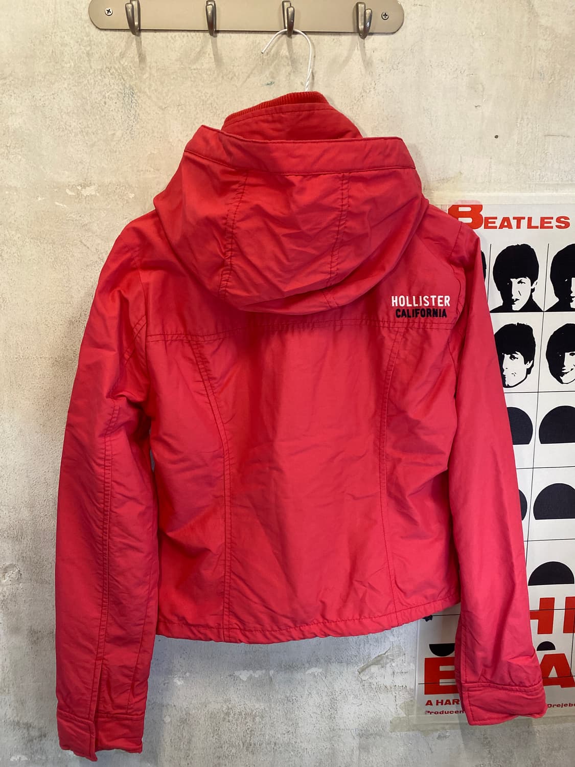 홀리스터 크롭스트링 후드자켓 바람막이 XS-S 상품이미지3