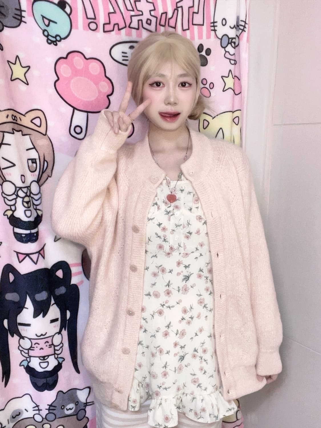 핑크 모리걸 빈티지 세트 상품이미지1