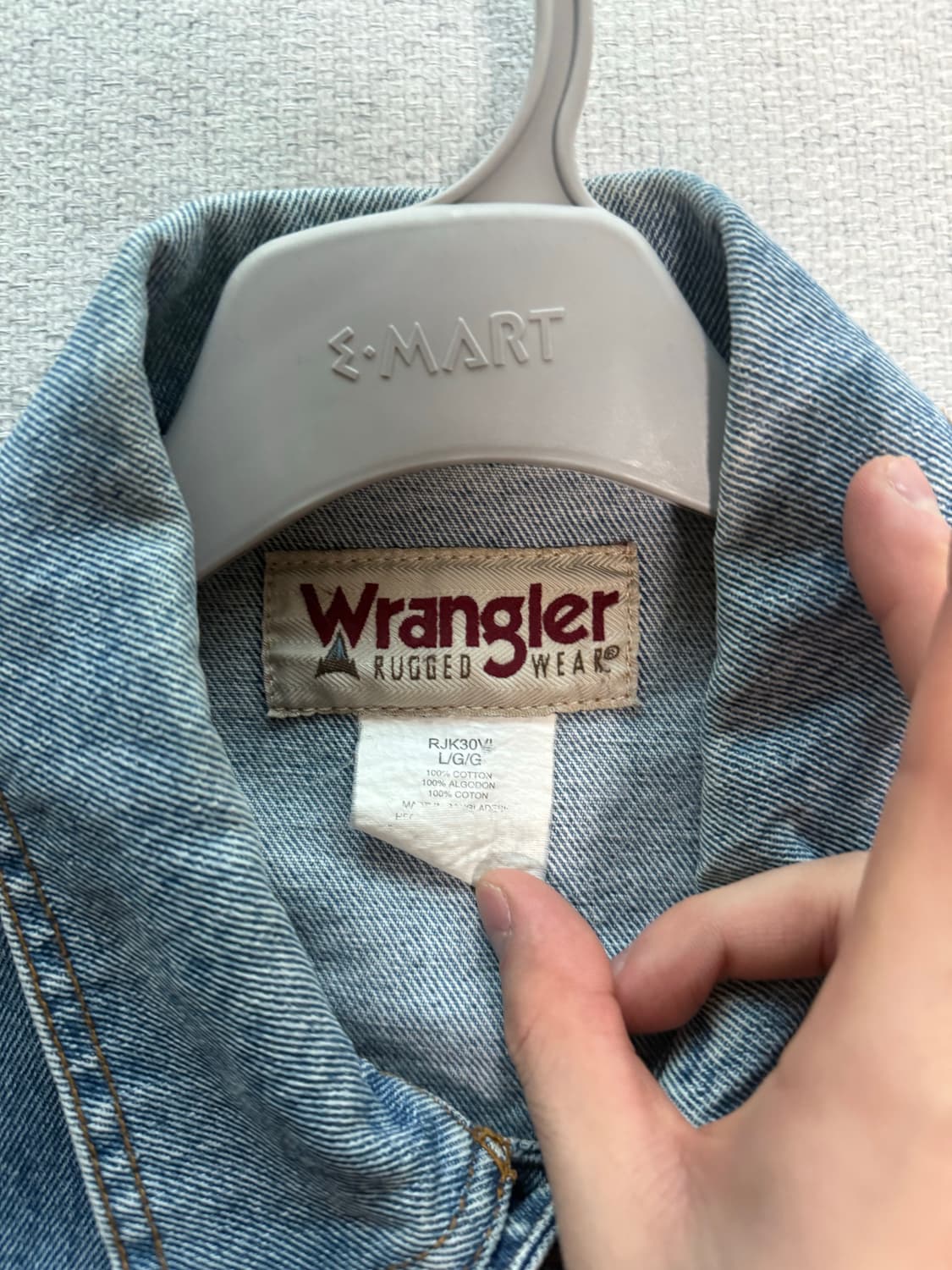 00s 랭글러 빈티지 트러커 데님자켓 L   상품이미지2