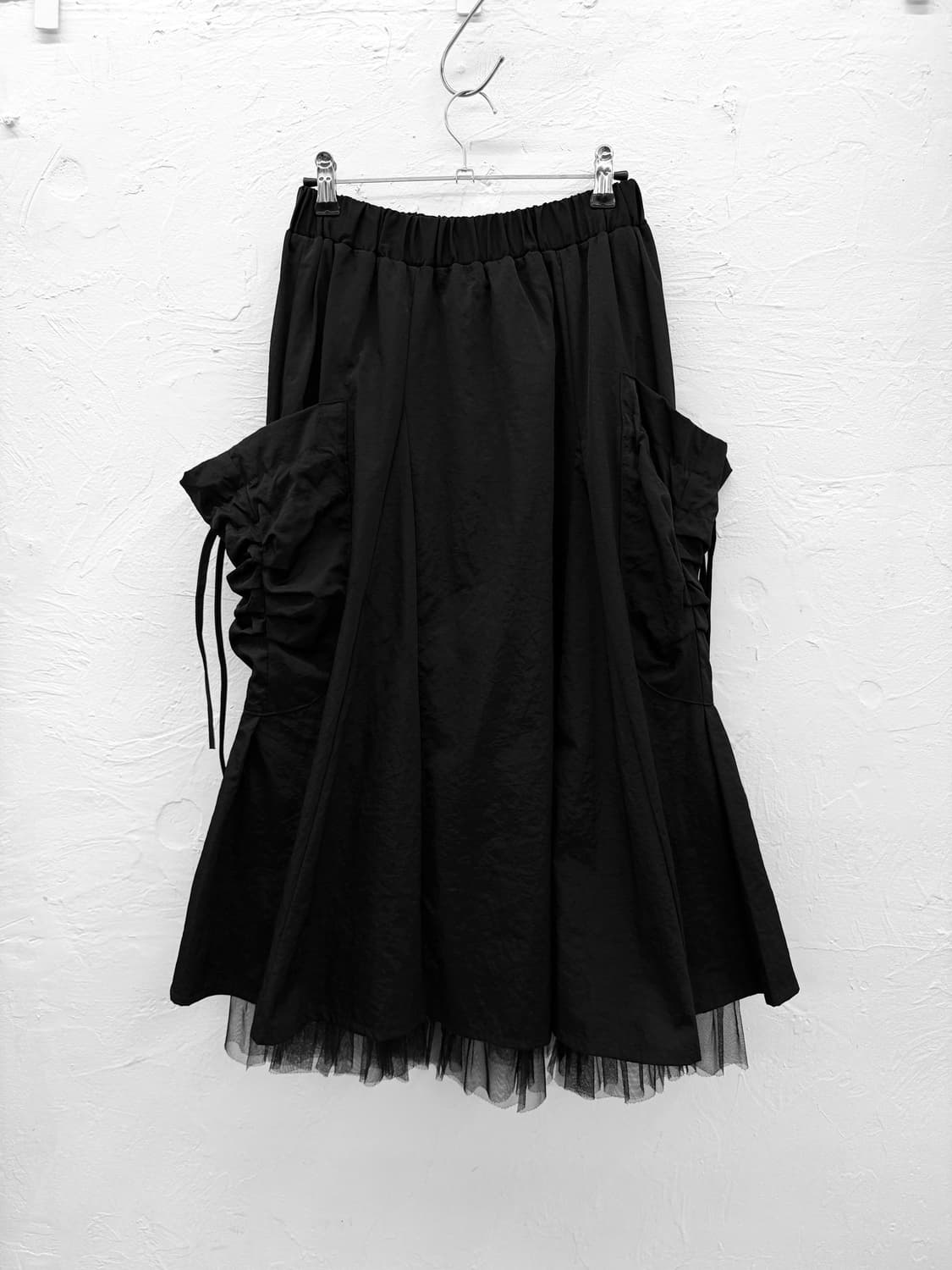 aneel.k 레이어드 샤 카고 스커트 상품이미지5