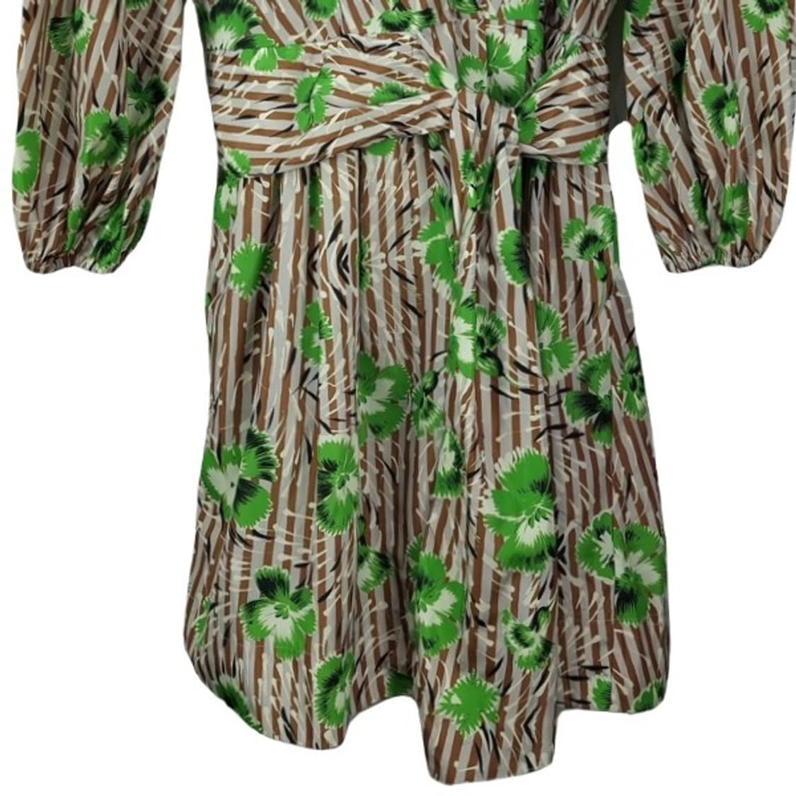 [에센셜 엔트워프] 플라워 패턴 랩 원피스 M19282 상품이미지5