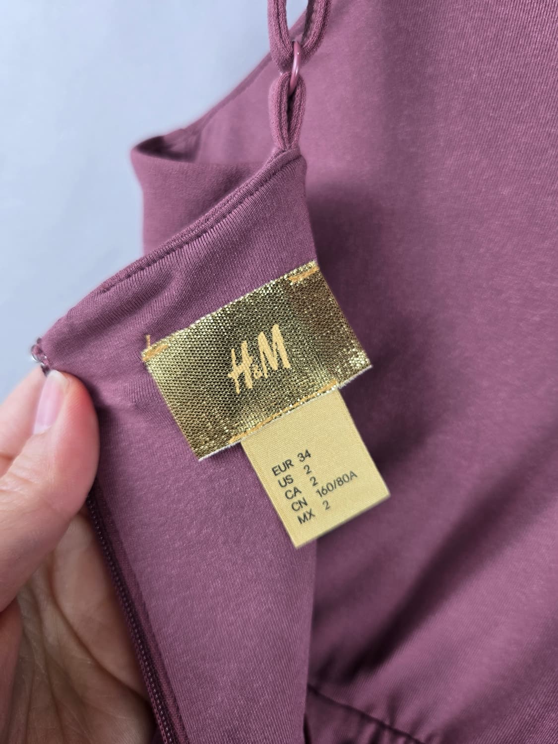 [무료배송]H&M 여성 US2 바티콘 드레스 저지 원피스 핑크 상품이미지8