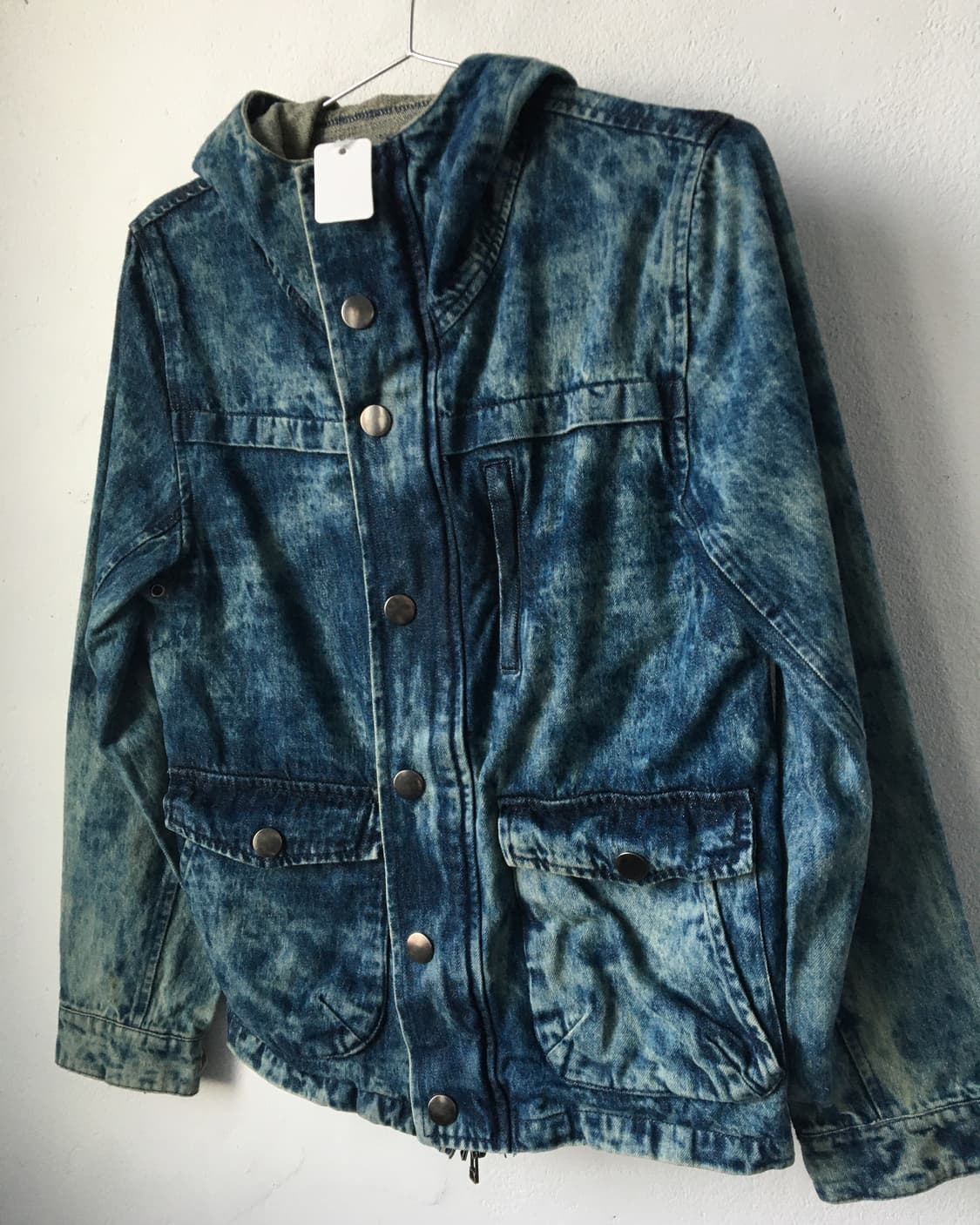 washing hood denim jacket 상품이미지4