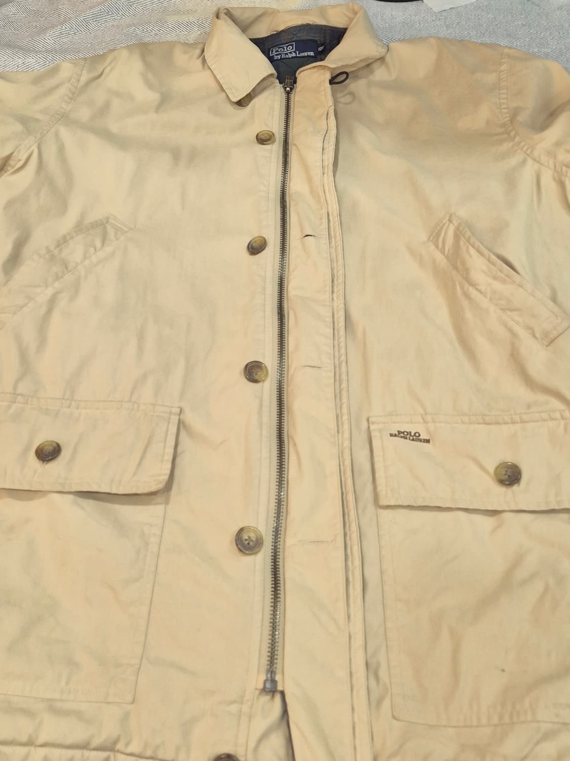 폴로랄프로렌 베이지색 점퍼 헌팅 자켓 남성 100~105사이즈 상품이미지5
