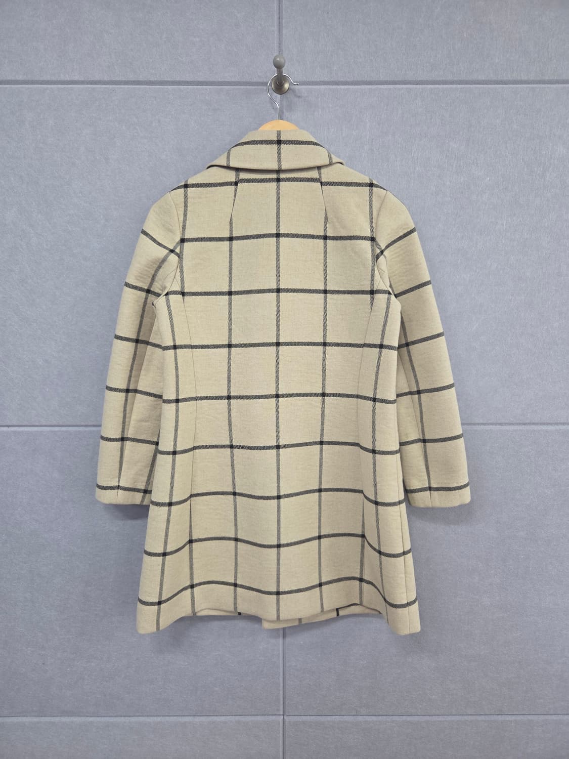 TORY BURCH 토리버치 윈도우페인 체크 더블 코트 상품이미지5
