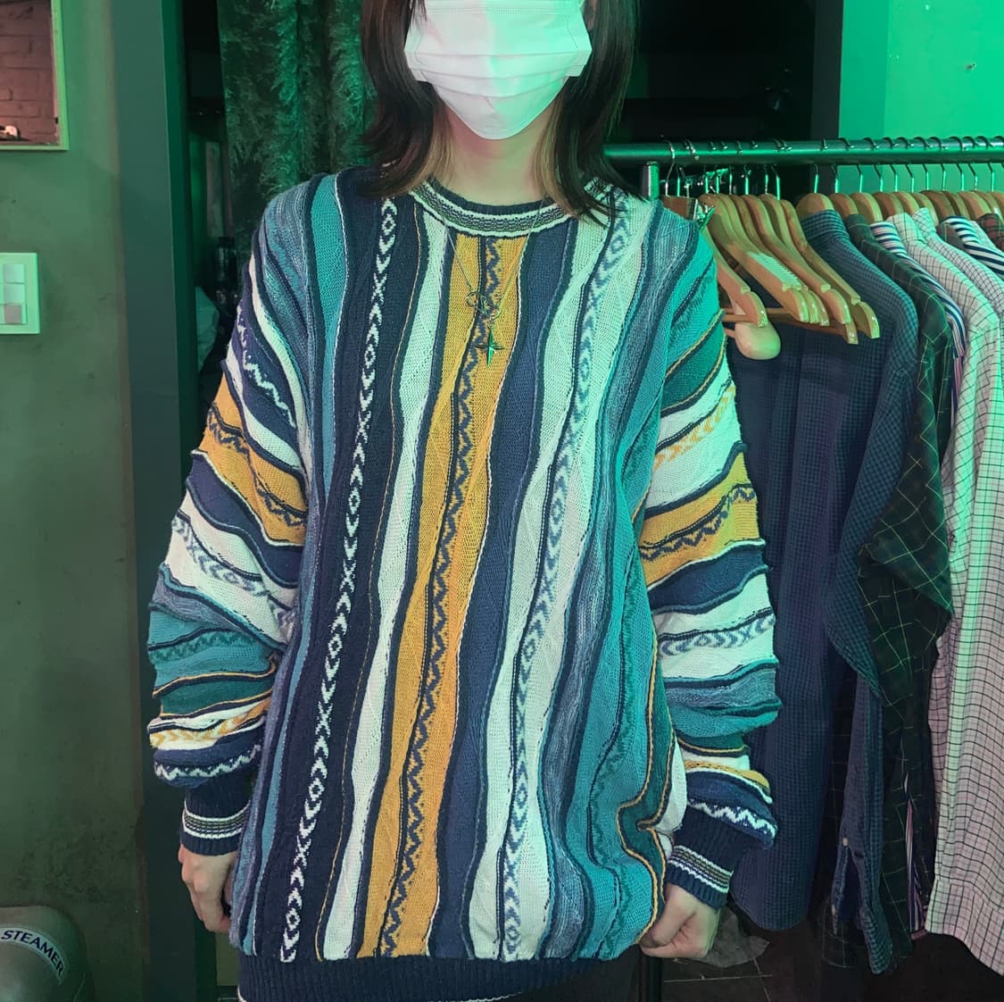 쿠지st  케이블 니트 상품이미지1