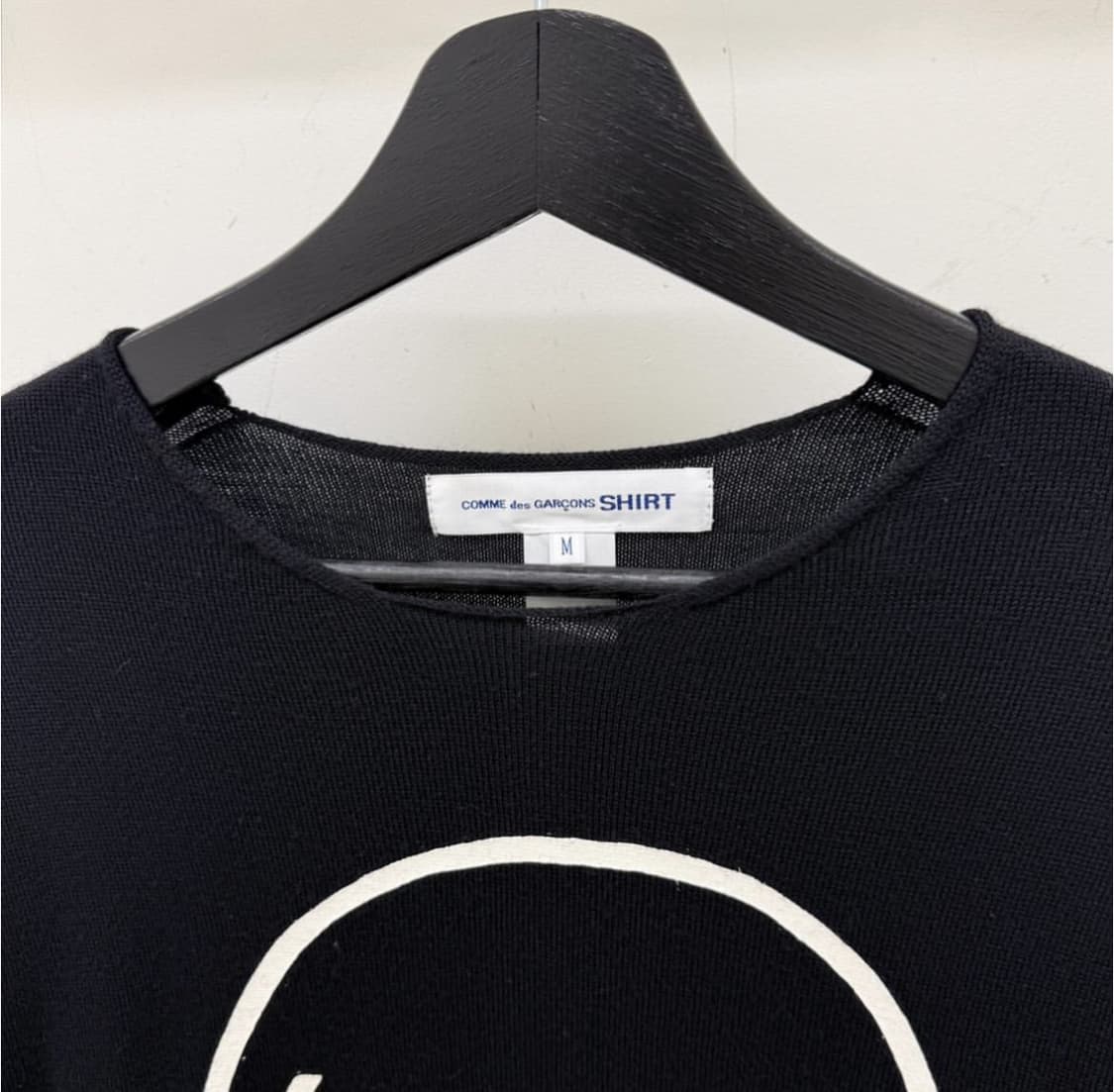 꼼데가르송 셔츠 x 알렉시 보클레어 휴먼페이스 니트 상품이미지2