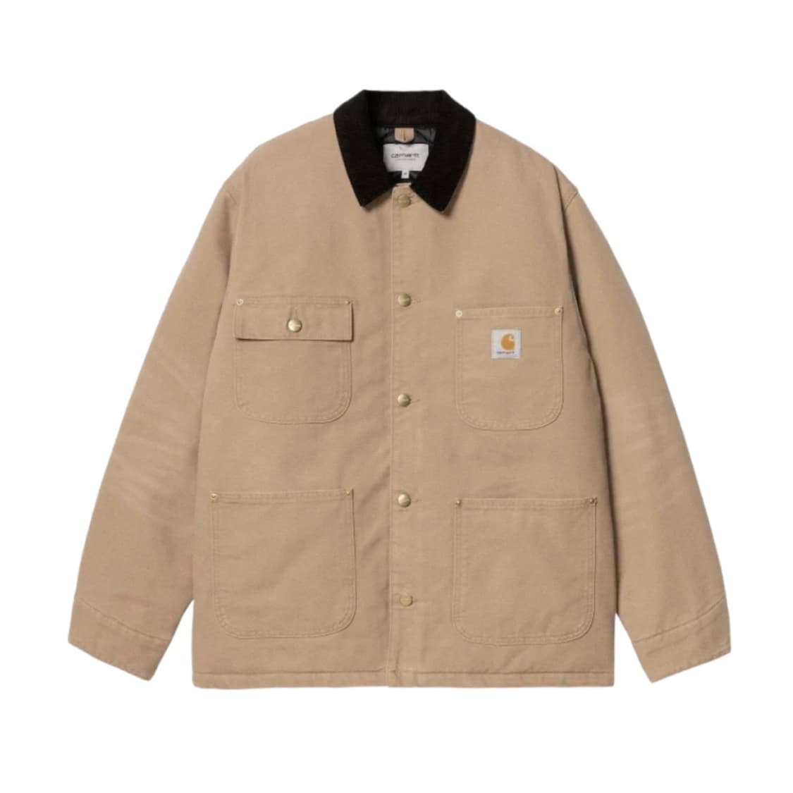 칼하트 WIP OG 초어 코트 피넛 블랙 캔버스 워크자켓 상품이미지1