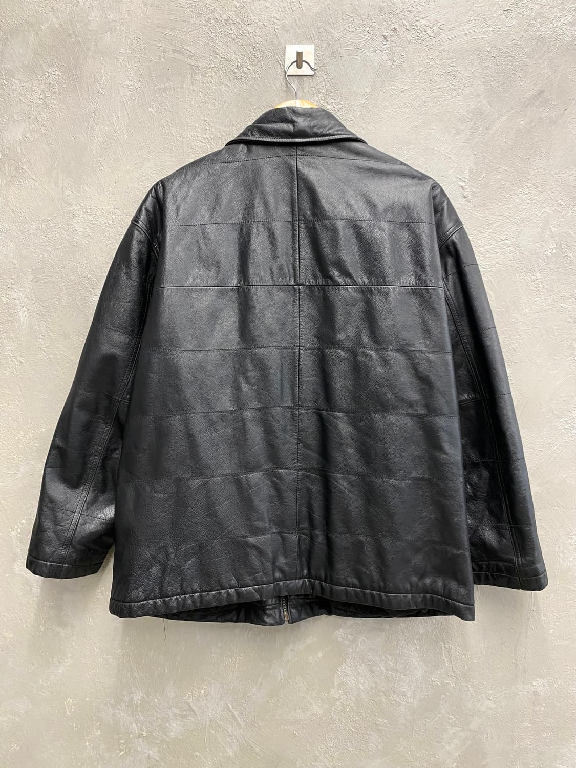 [L] 90s Vintage 빈티지 소가죽 레더 카코트 상품이미지5