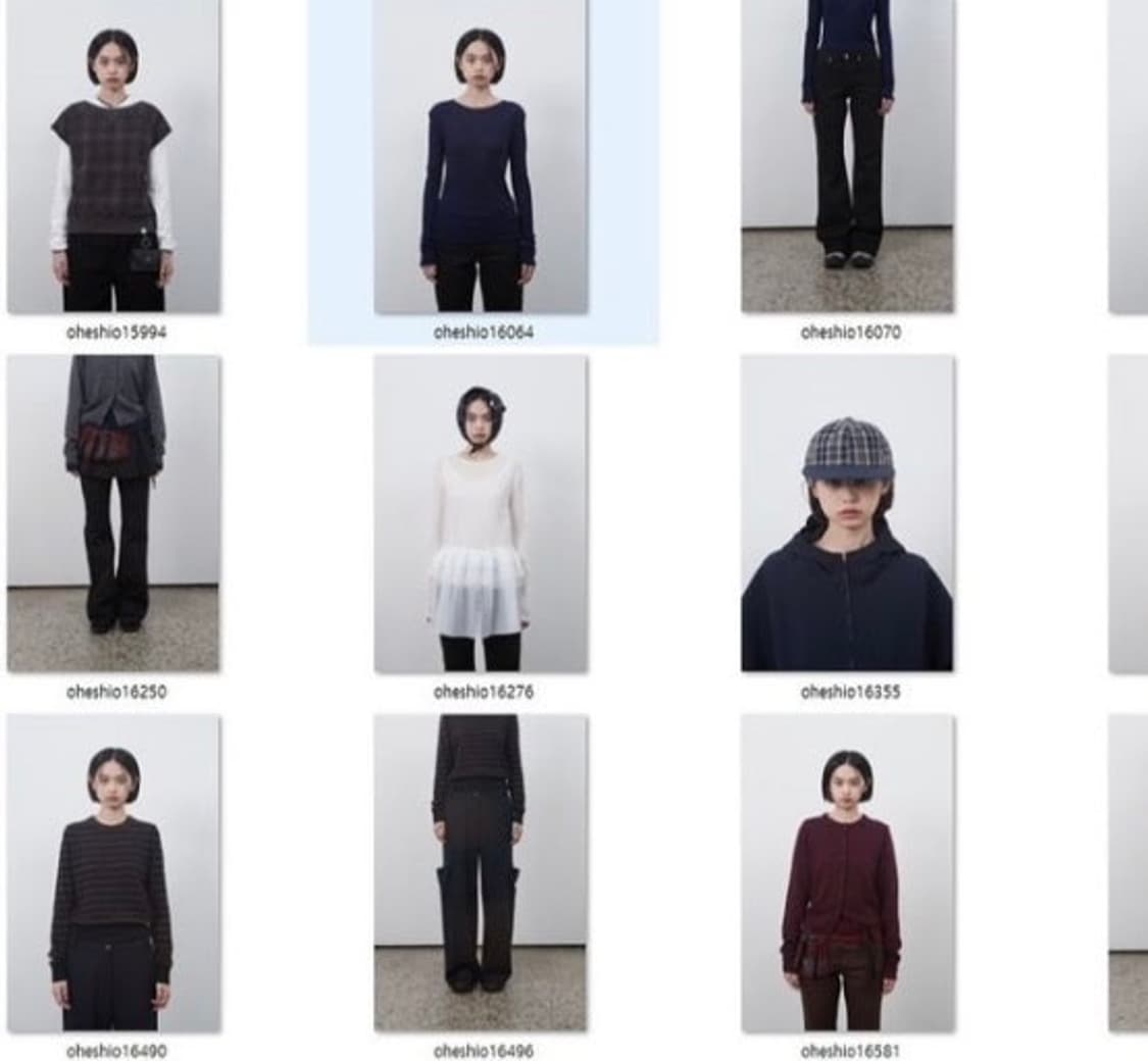 CHECK SHORT SLEEVES SWEATSHIRT, CHARCOAL 상품이미지2