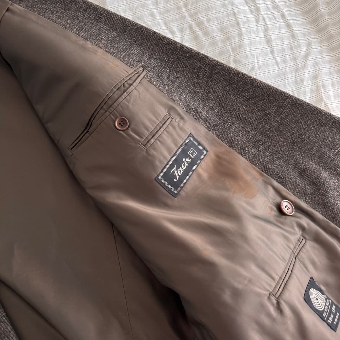 Facis double-breasted suit set 상품이미지4