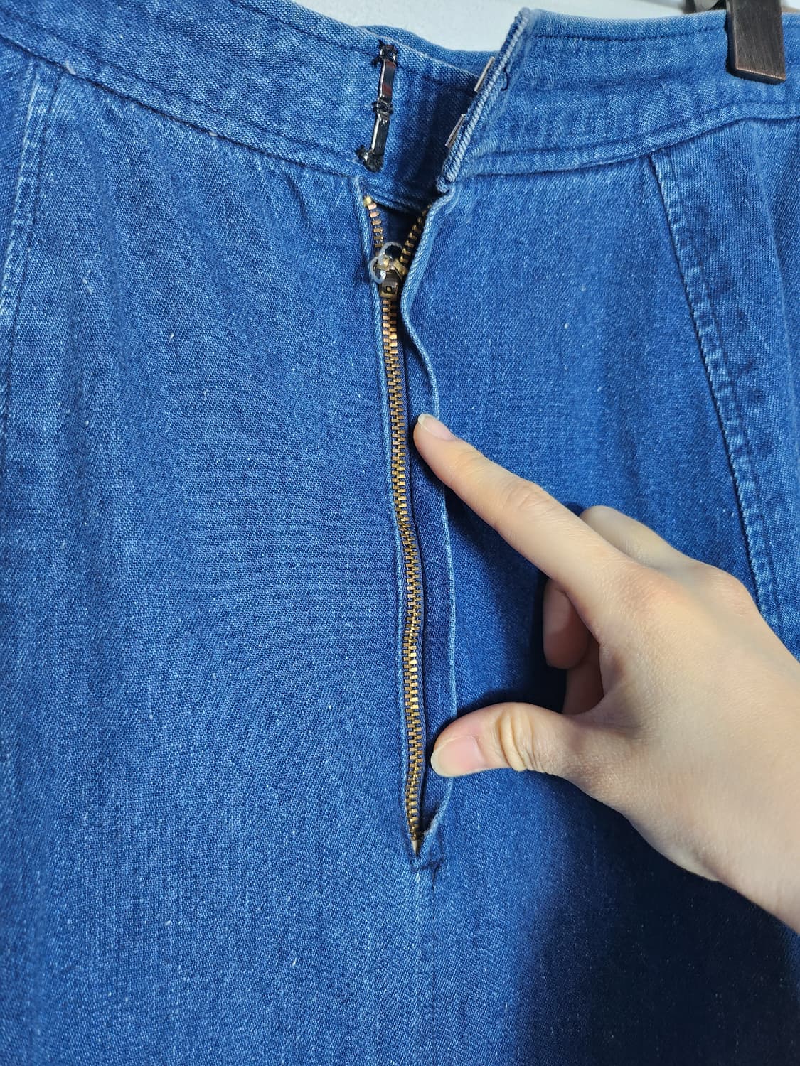 시스터진도쿄 데님 롱 스커트 상품이미지4