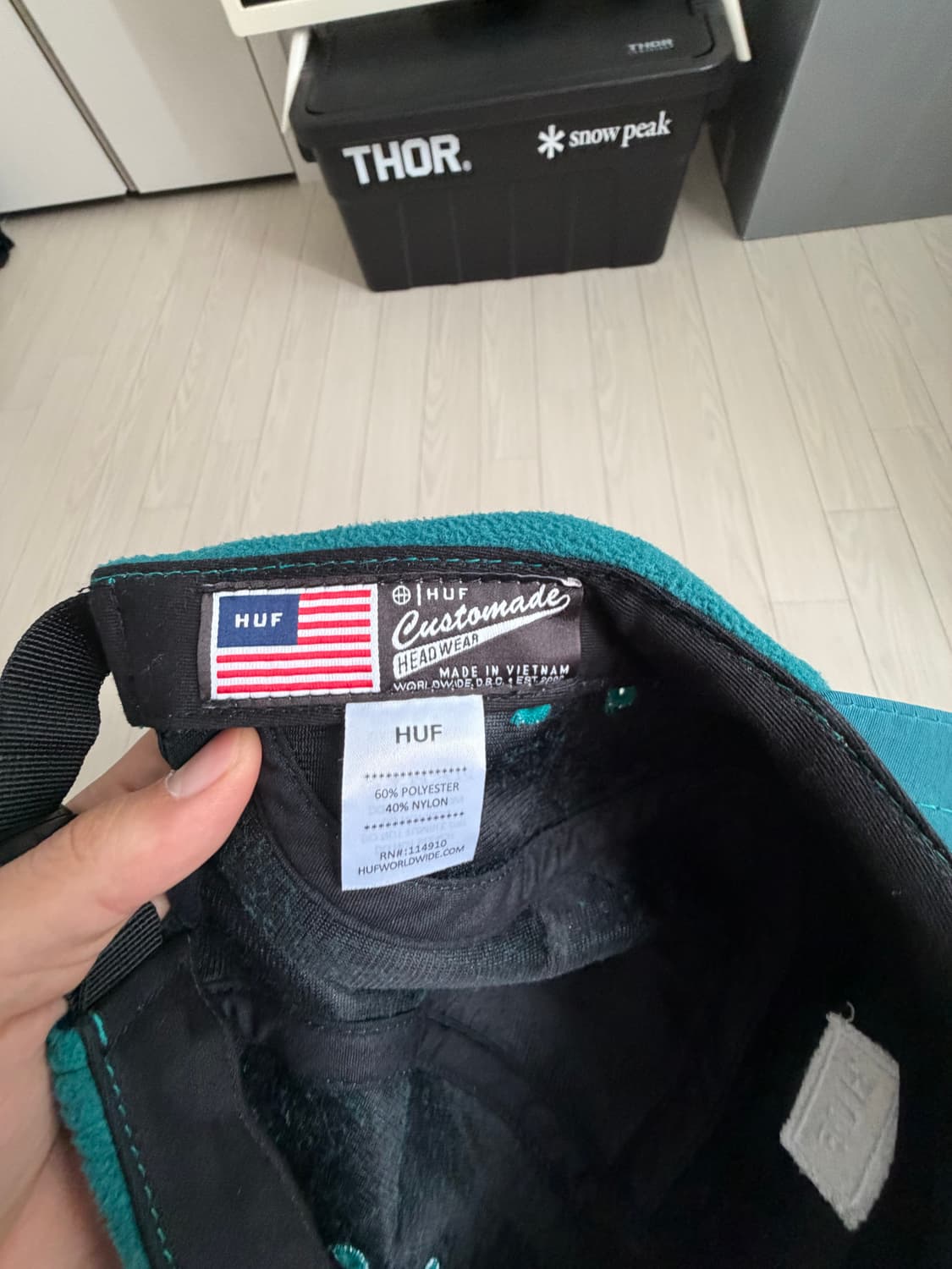HUF 허프 캠프캡 상품이미지3