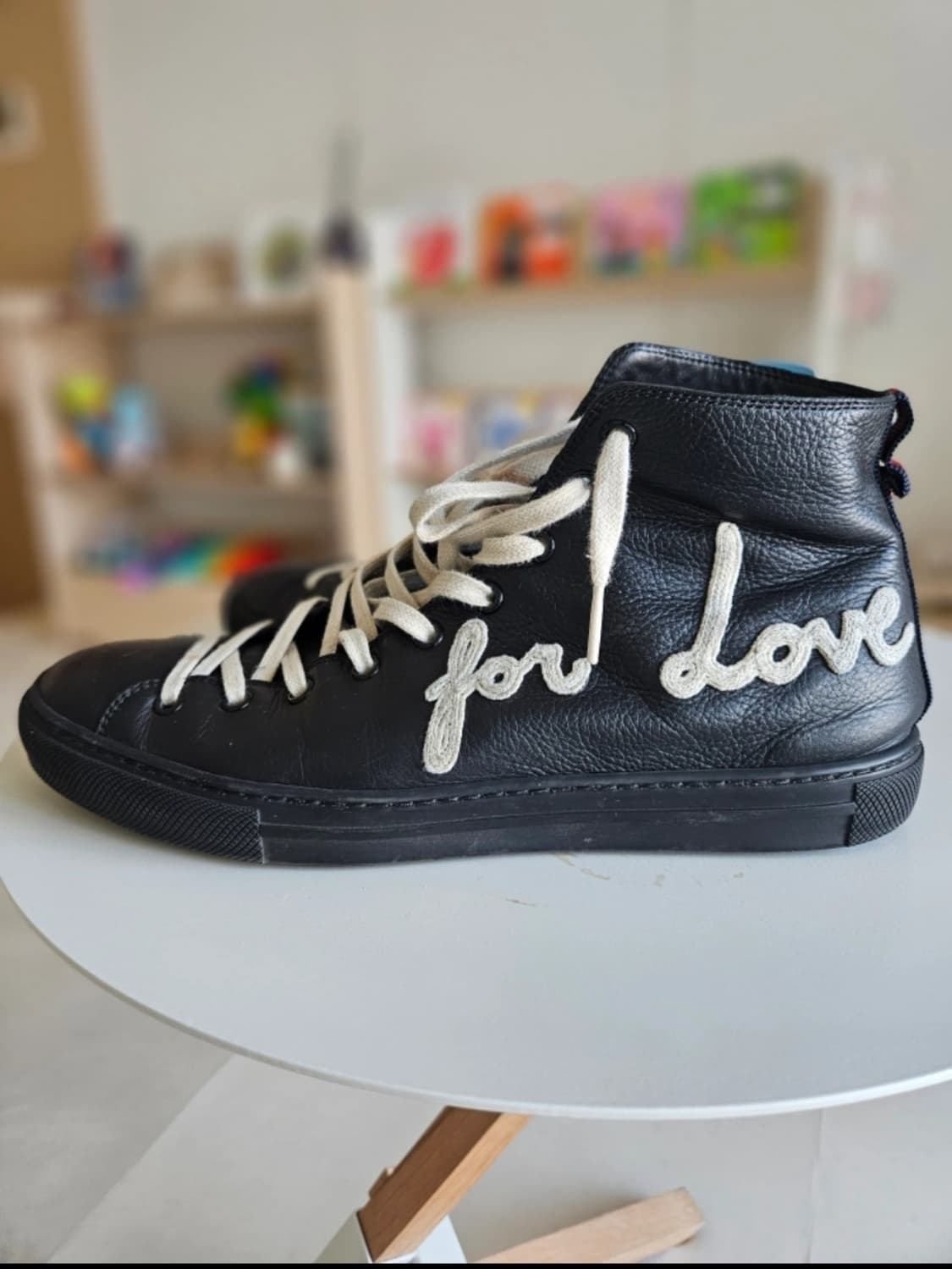 구찌 blind for love 하이탑 블랙 상품이미지2