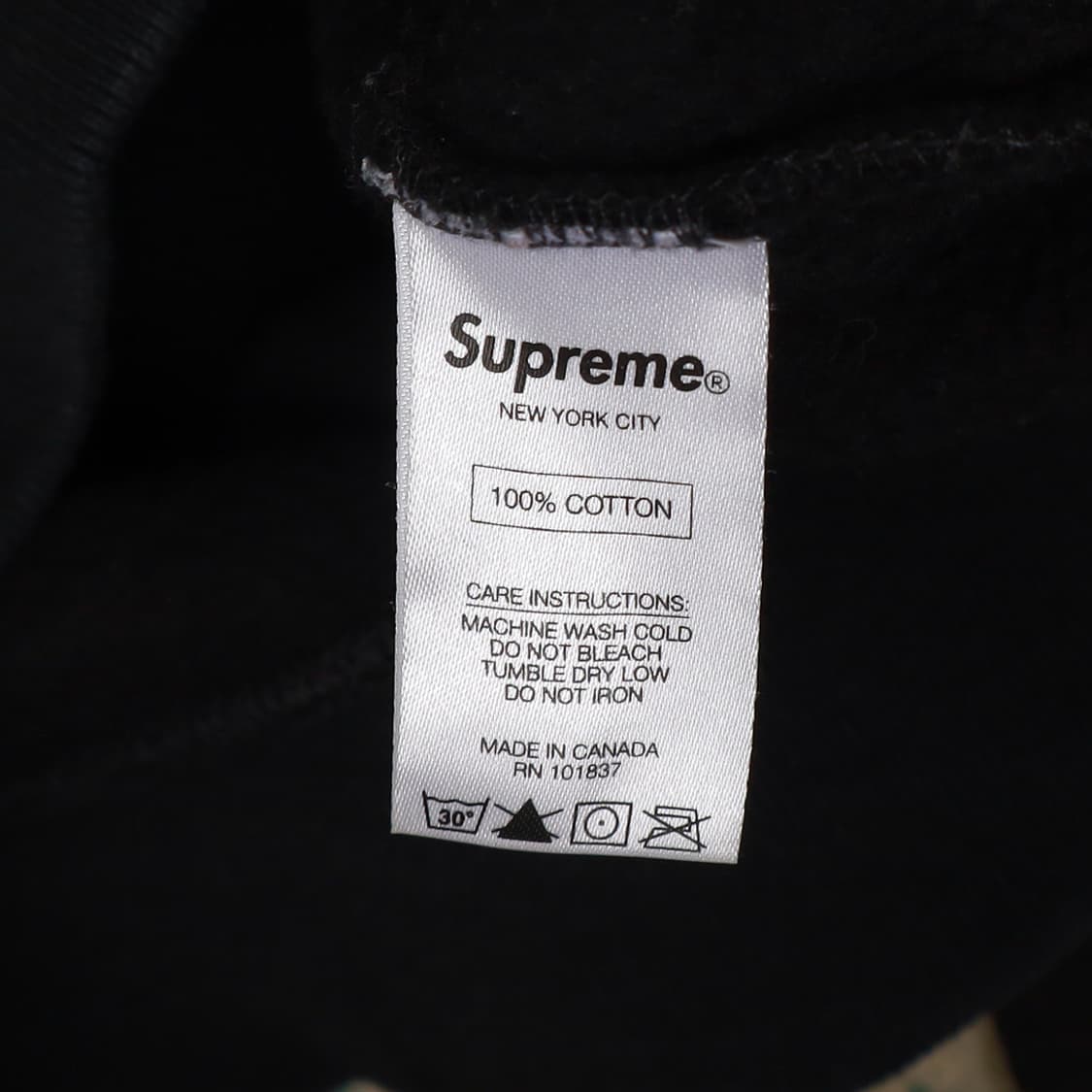 Supreme 슈프림 투톤 후드 티셔츠 M 정품 상품이미지4