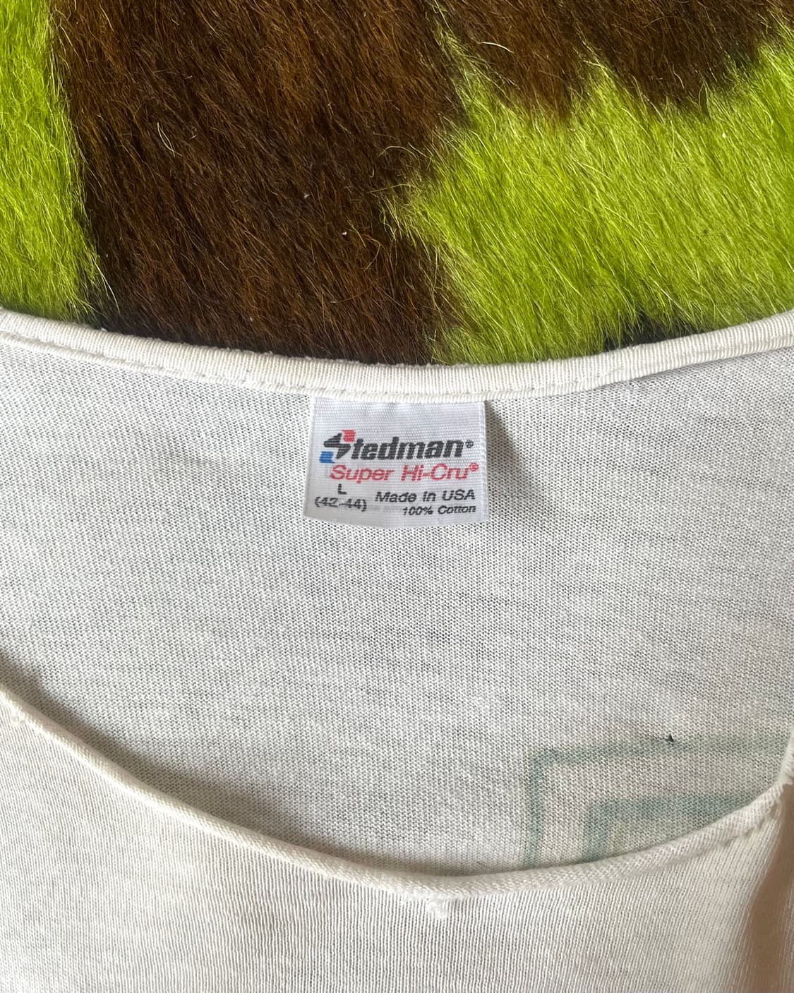 1990s KATHY MATTEA 1/2 USA Boro T-Shirt 상품이미지5