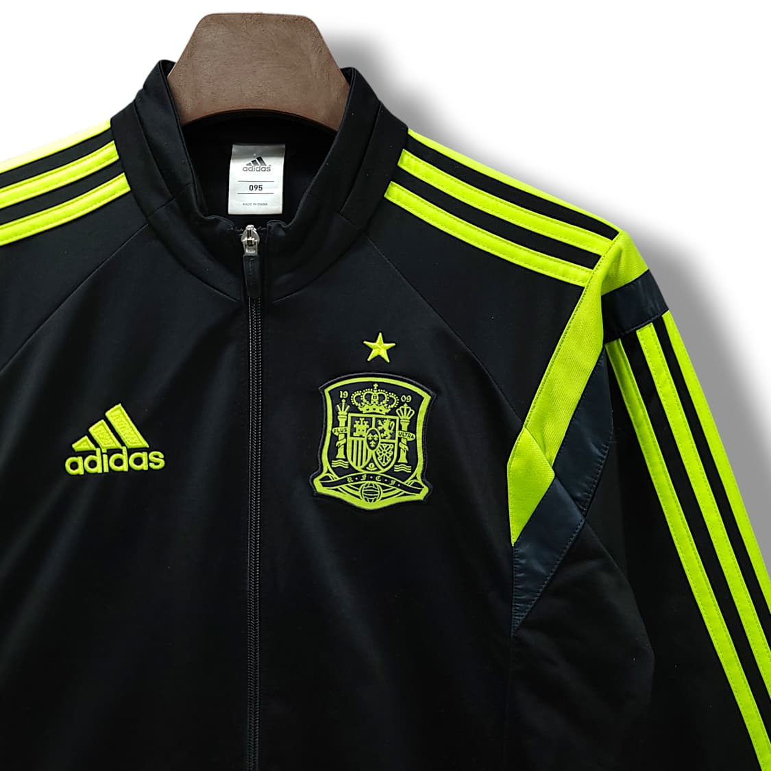 [95] 아디다스 블랙&그린 스페인 국대 트랙 져지 상품이미지3