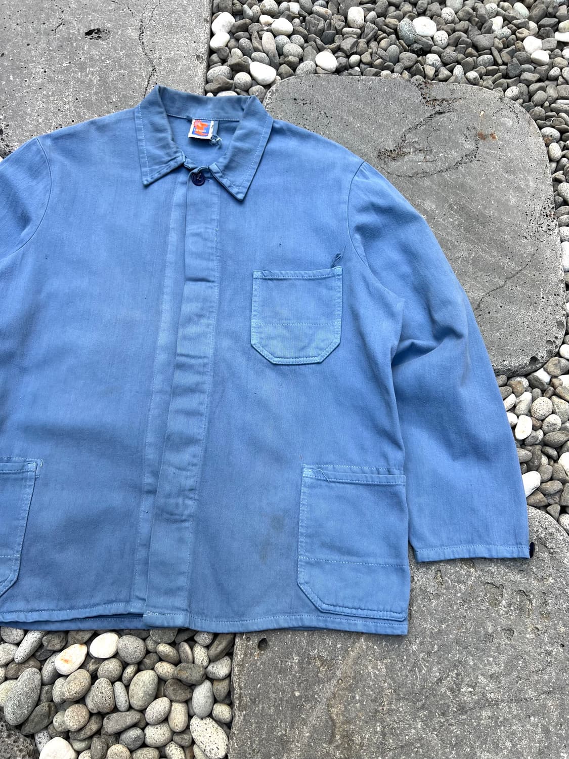 OLD LIEMCO SANFOR SKY BLUE 빈티지 프렌치워크자켓 상품이미지4