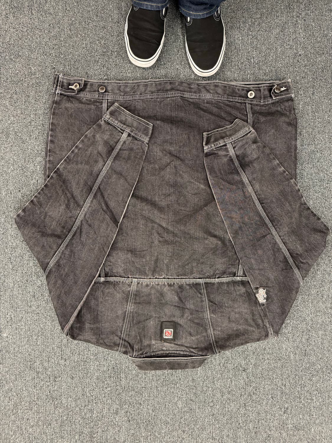 사우스폴 빈티지 흑청 데님자켓 상품이미지6