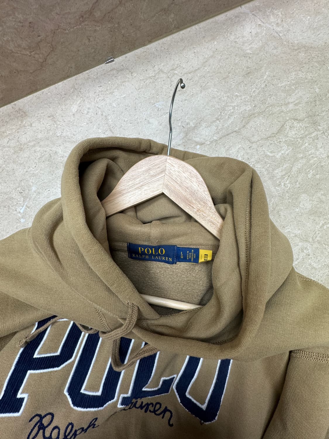 폴로 후드티 L Size 상품이미지3