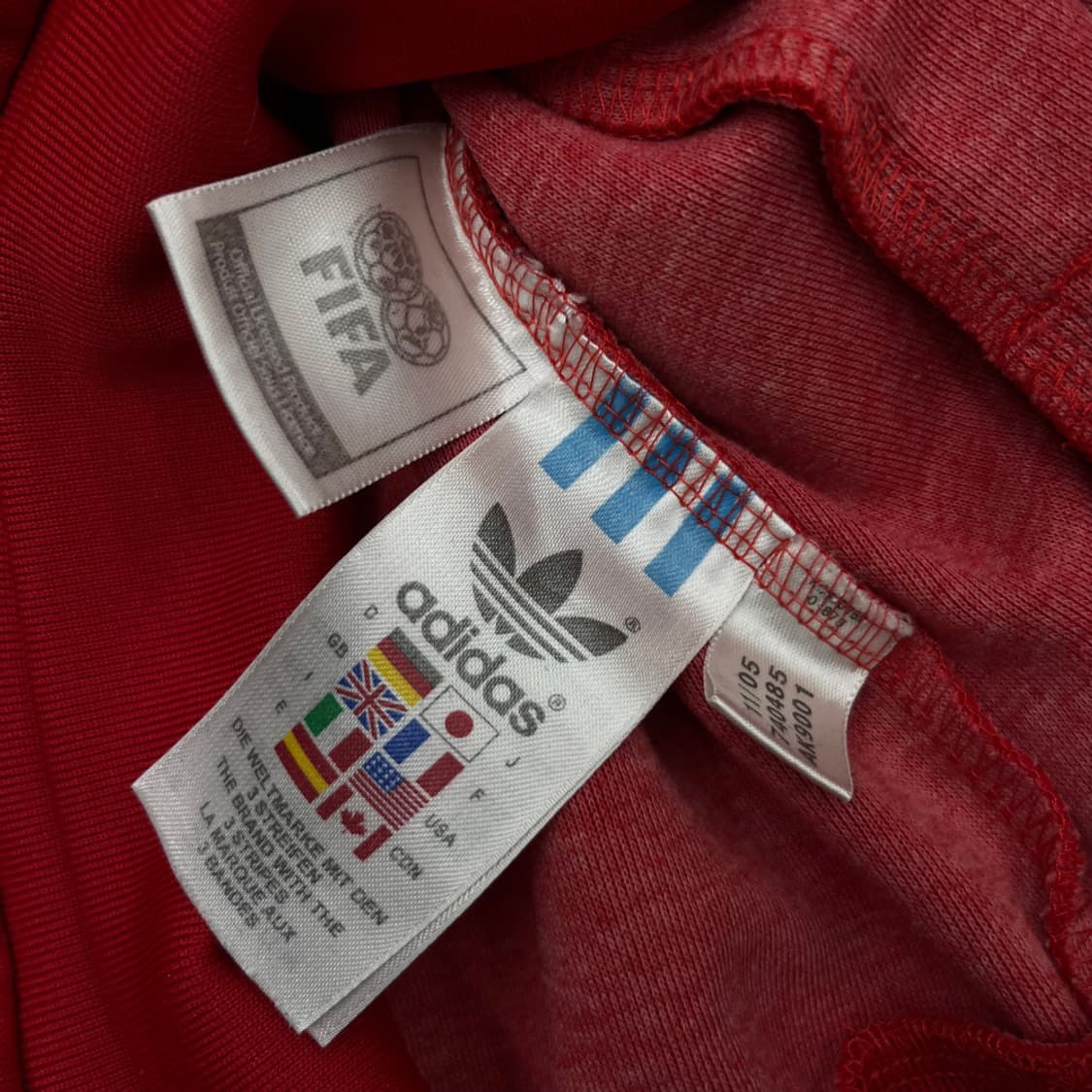 아디다스 스페인 에스파냐 레드 트랙탑 85 상품이미지6