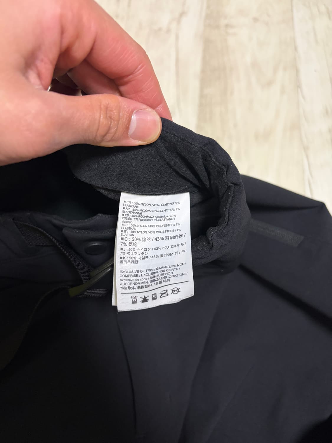 [M] 아크테릭스 감마 AR 남성 팬츠 블랙 상품이미지5