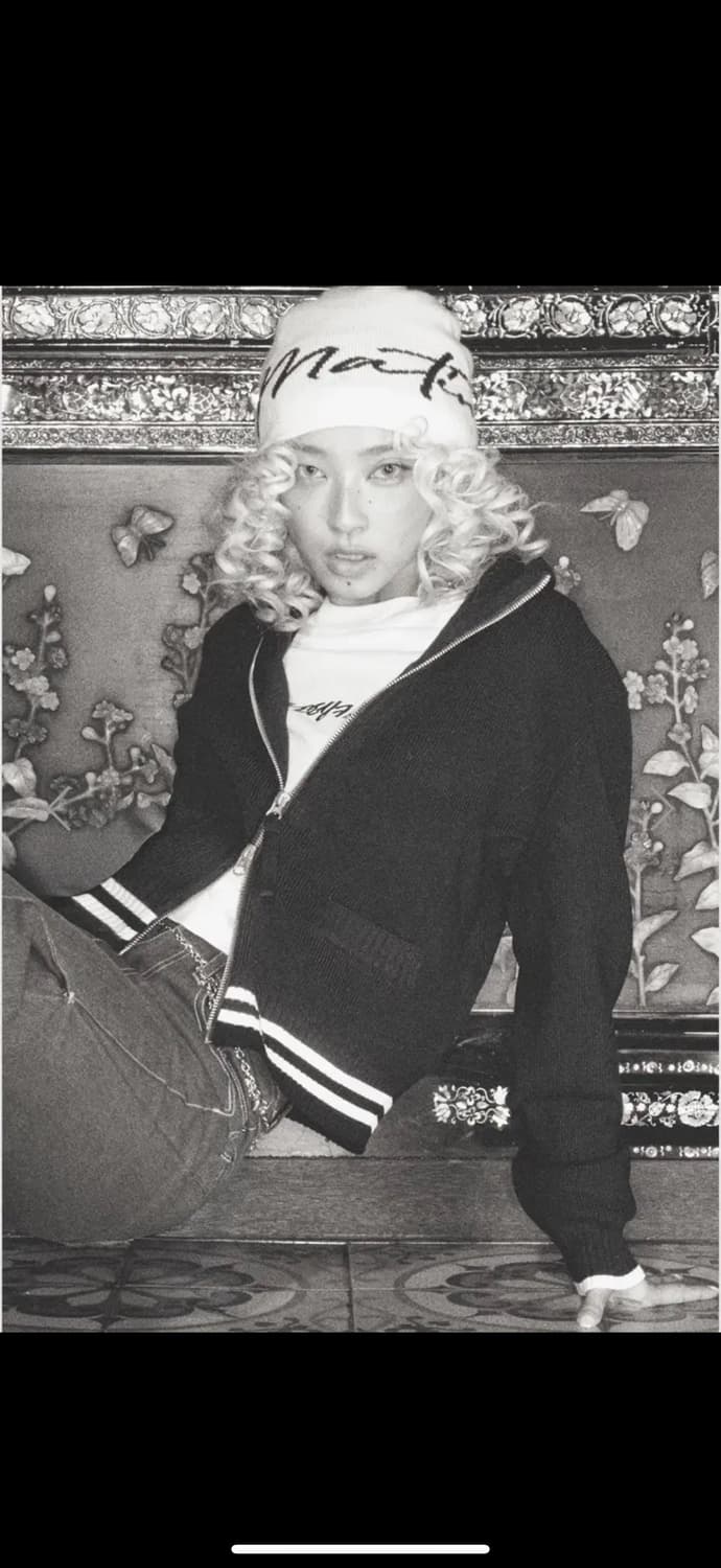 마뗑킴 니트집업 L 상품이미지4